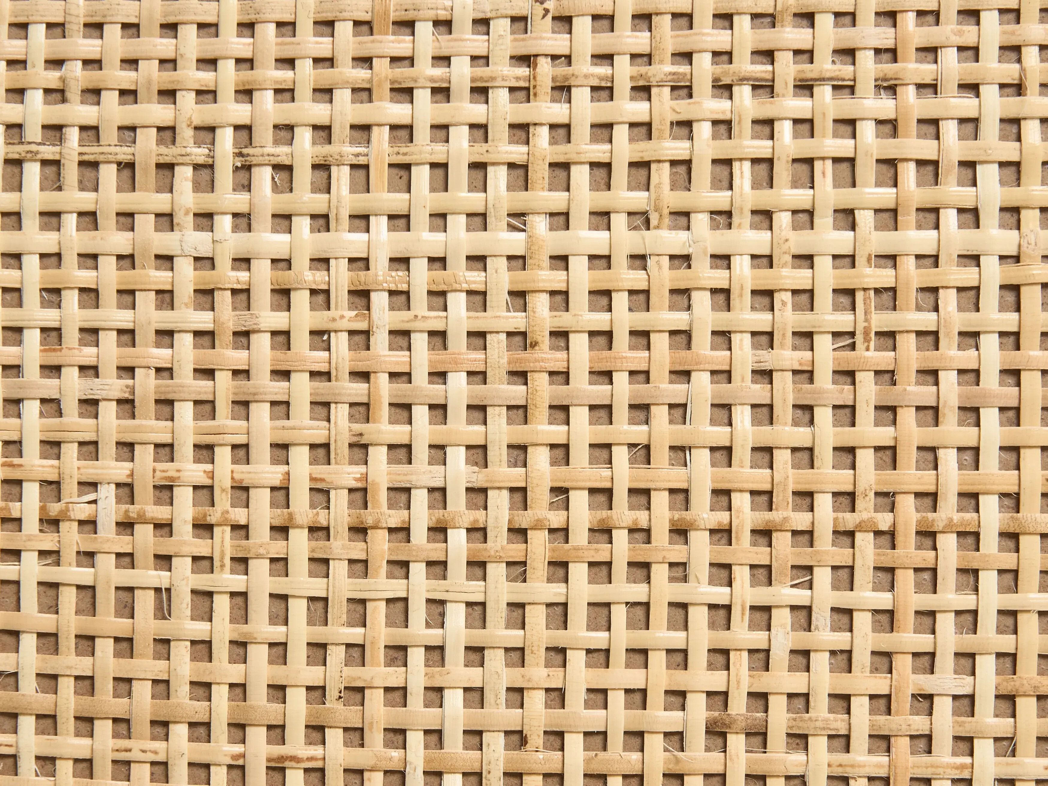 Skenkur Berwyn 3354 (Ljósbrúnn + Rattan mynstur)