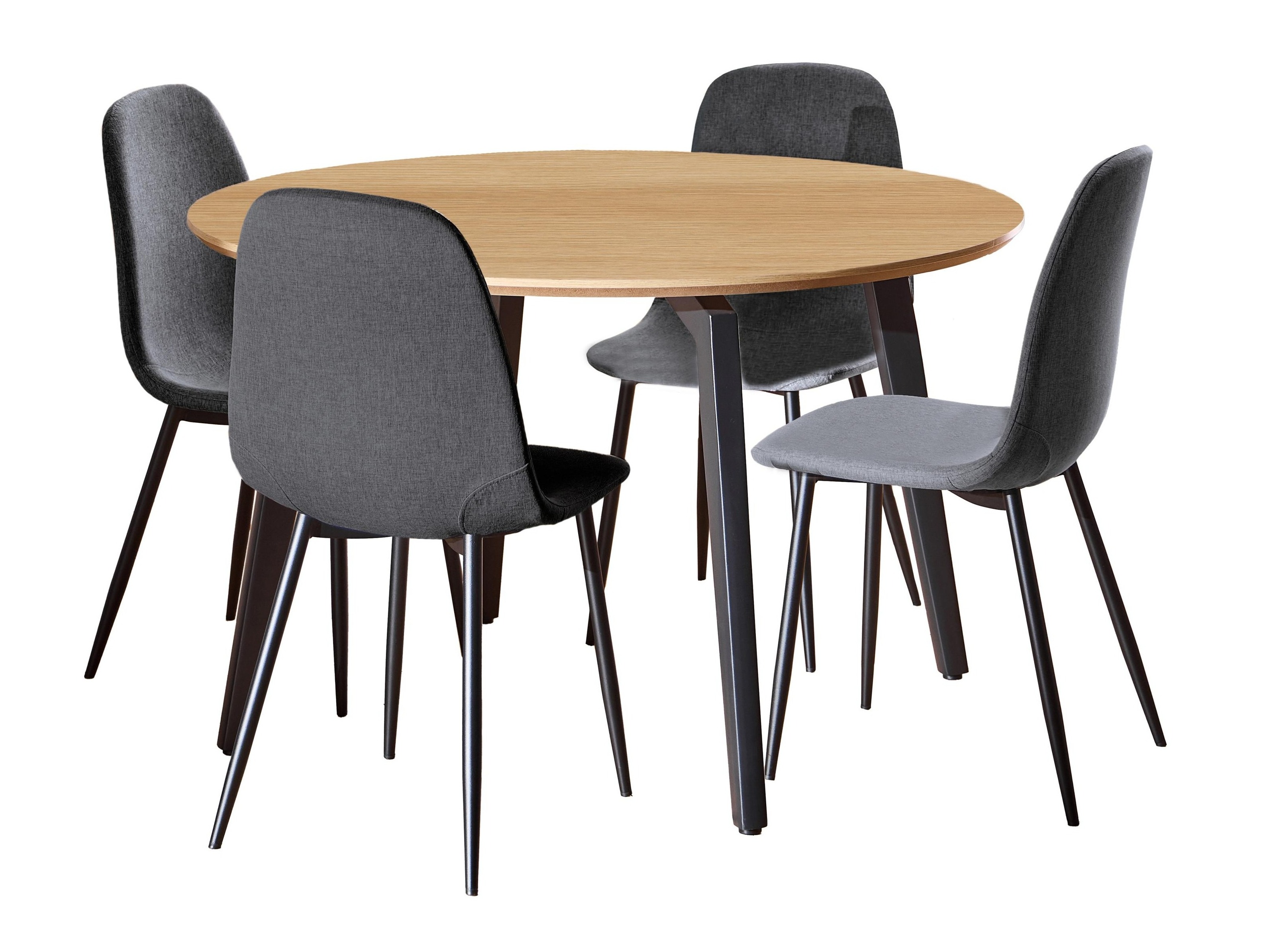Borðstofusett Norsica 1008 (Grár)