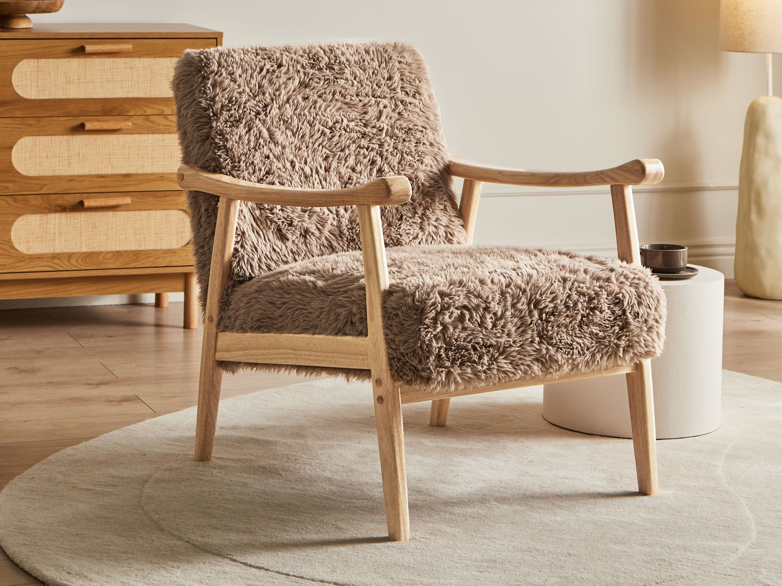 Hægindastóll Berwyn 3364 (Taupe)