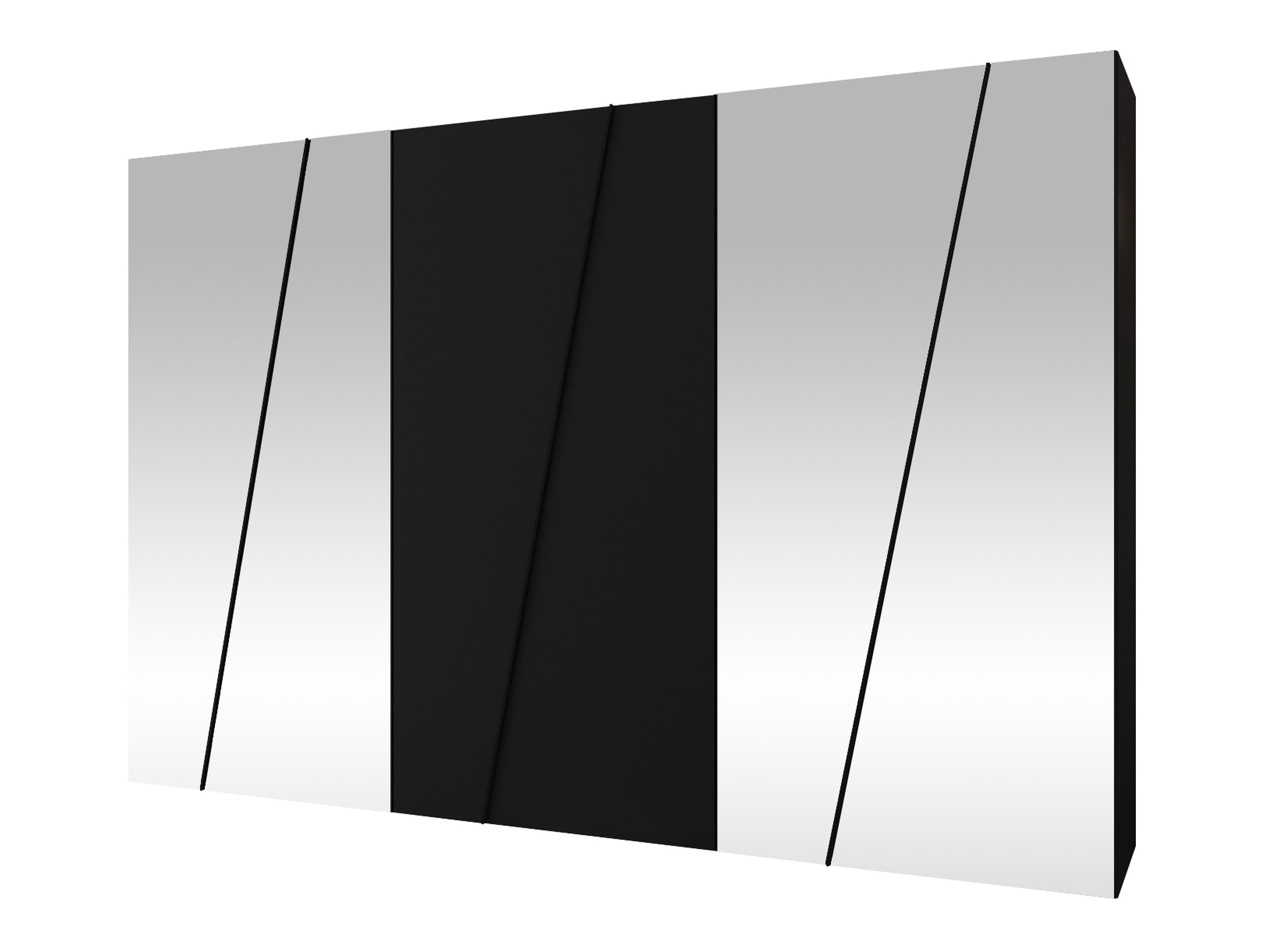 Fataskápur Hartford 643 (Svartur)