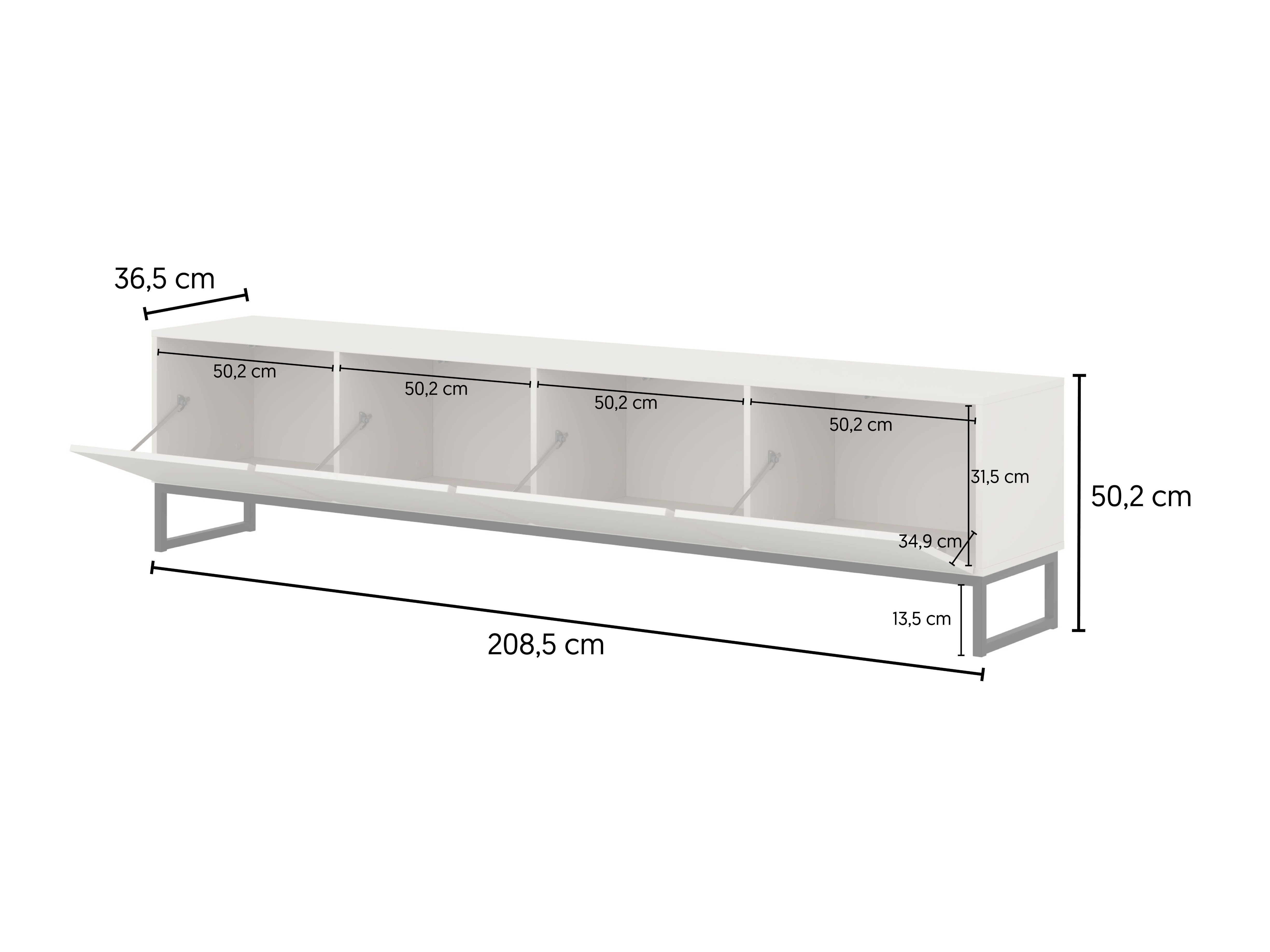 Stofusett Maravio 106 (Wotan-eik)