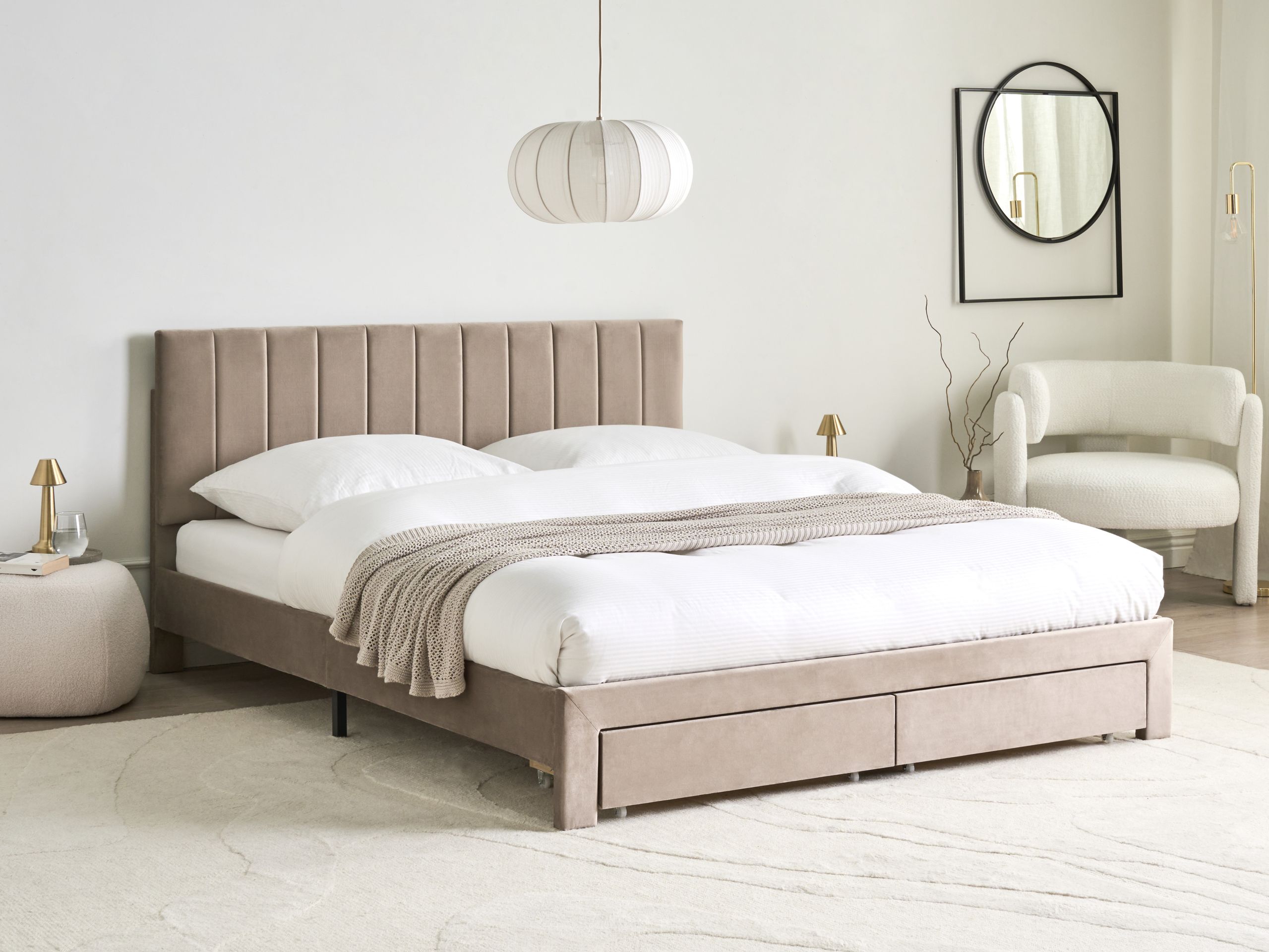 Rúm Berwyn 3442 (Taupe)