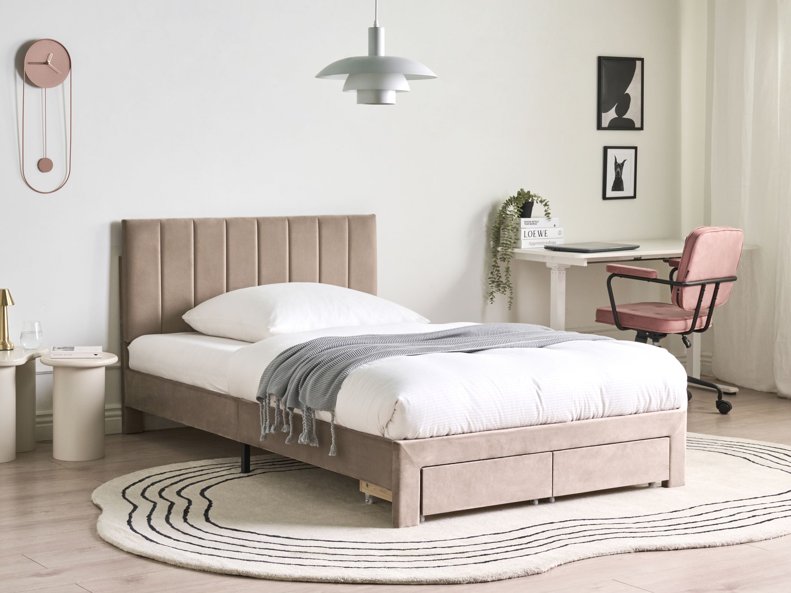 Rúm Berwyn 3442 (Taupe)