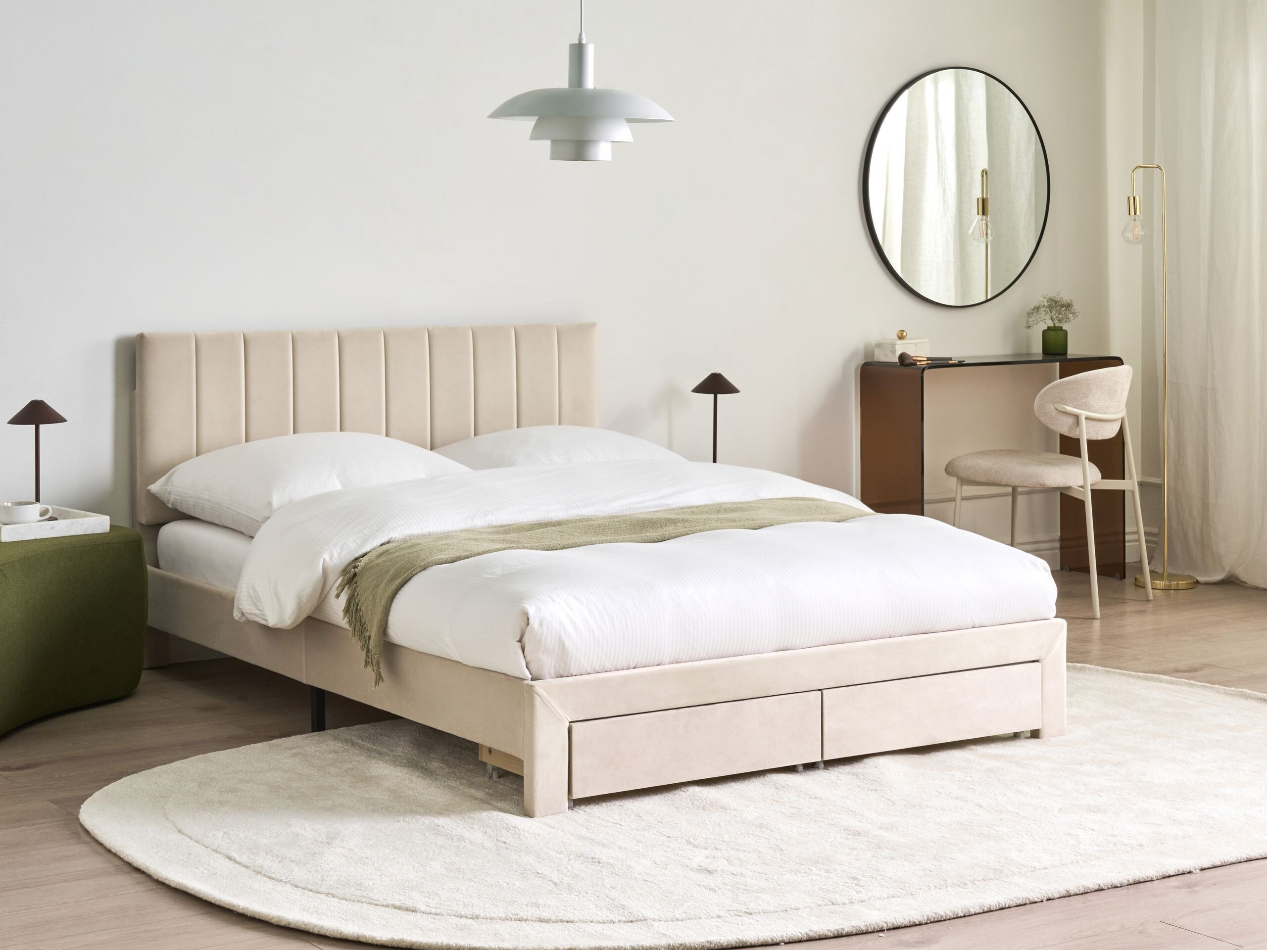 Rúm Berwyn 3442 (Beige)