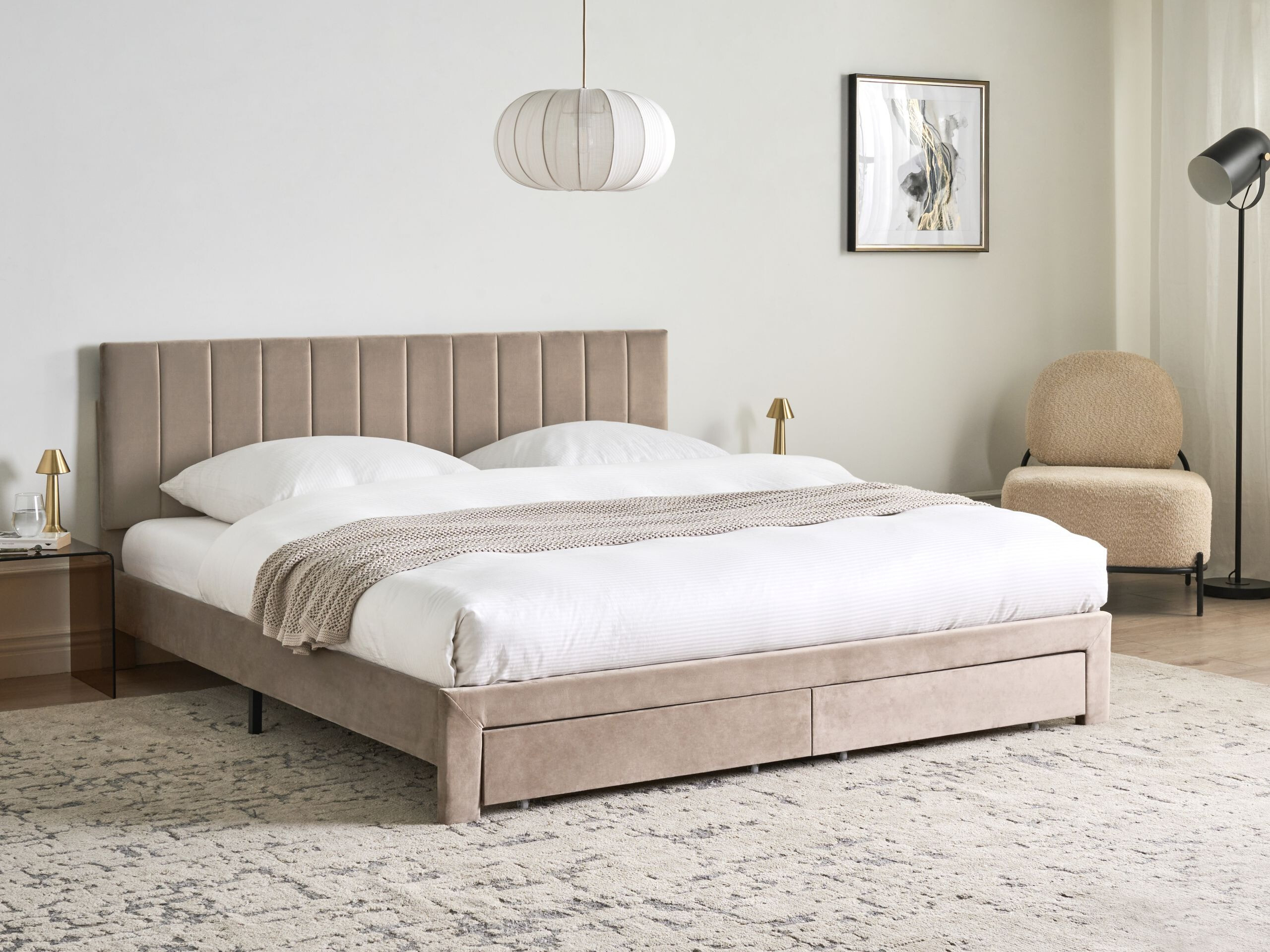 Rúm Berwyn 3442 (Taupe)