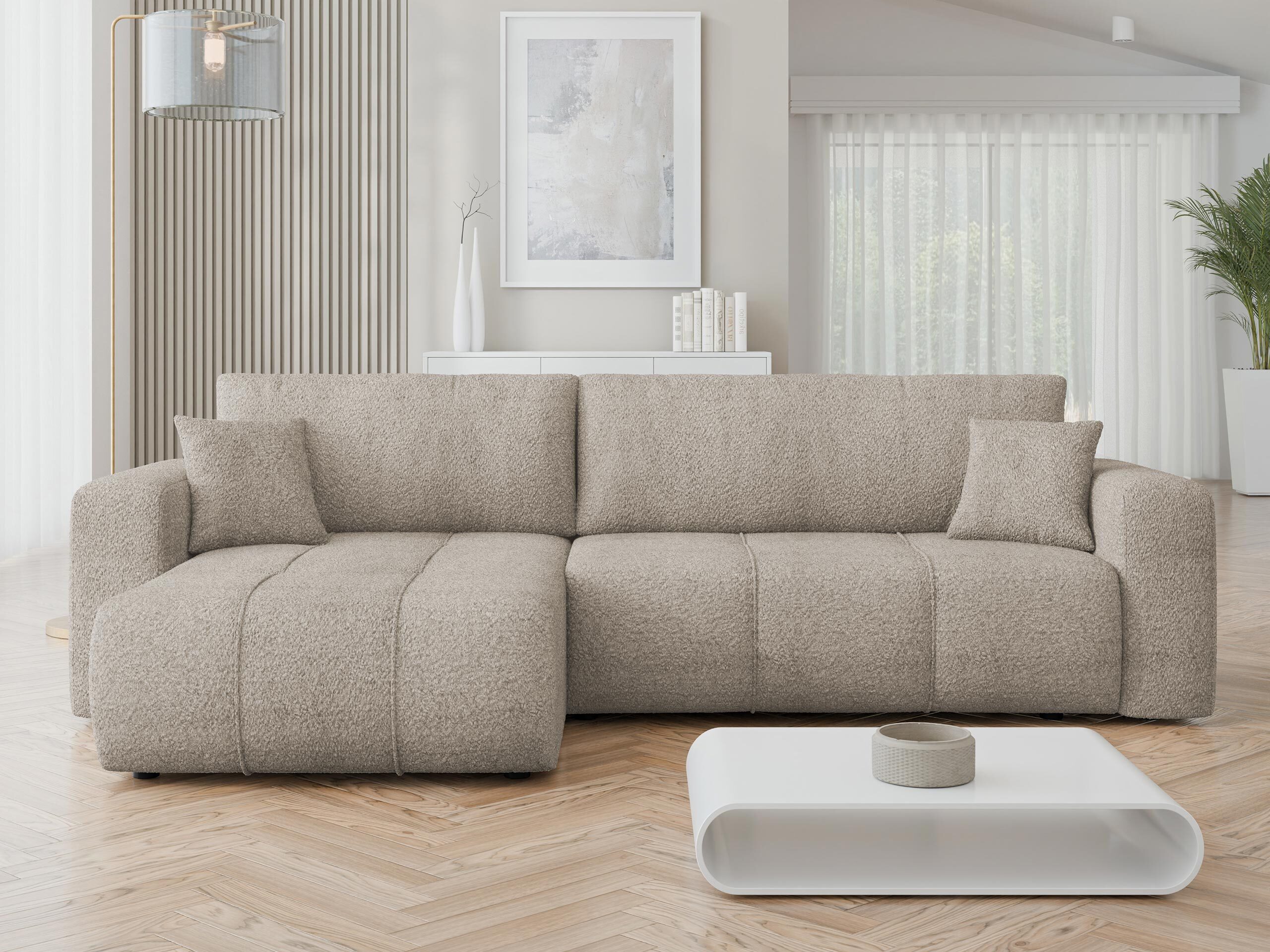 Horn­sófi Comfivo Laurus I (Coral 50)