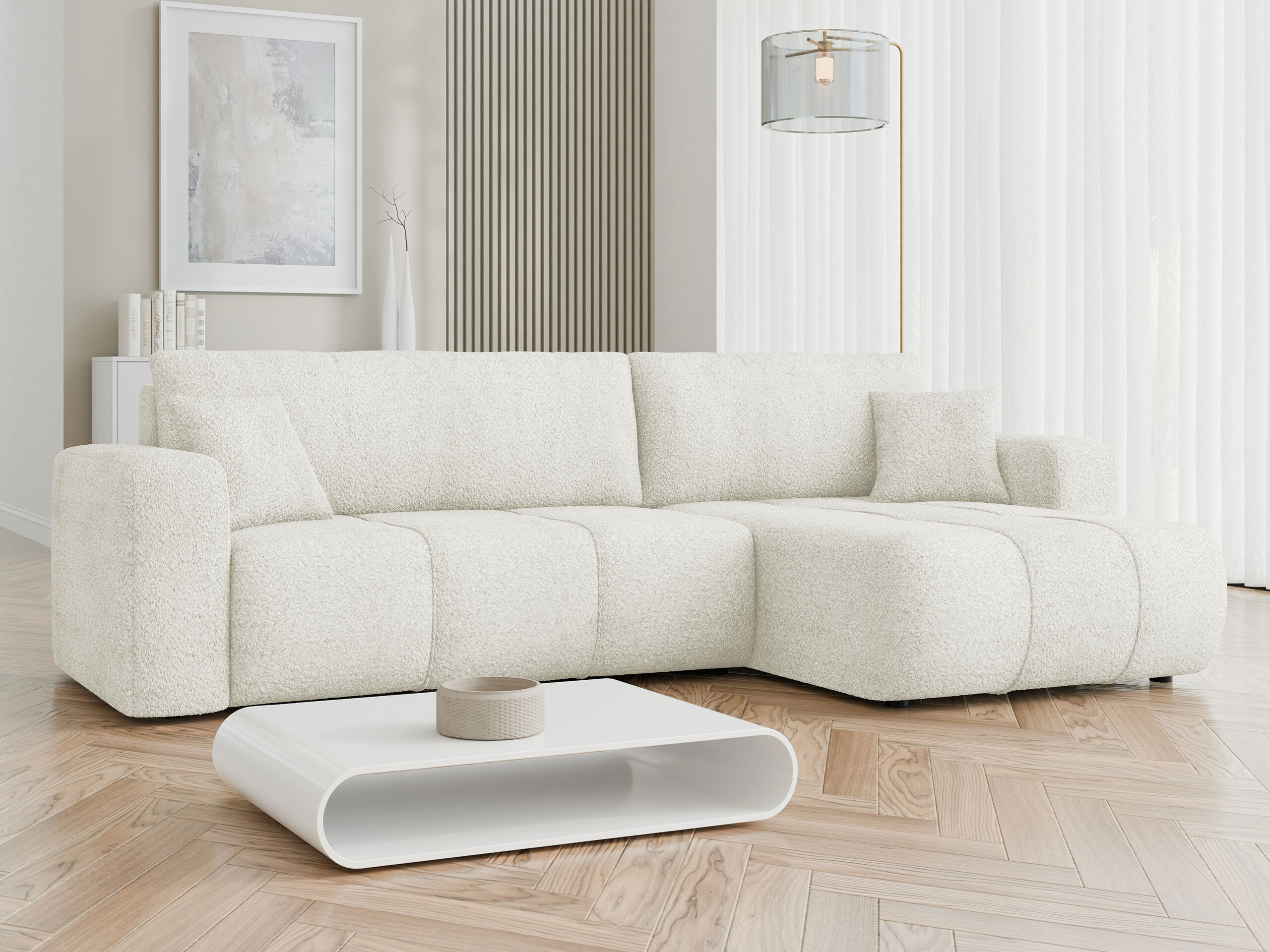 Horn­sófi Comfivo Laurus I (Coral 15)