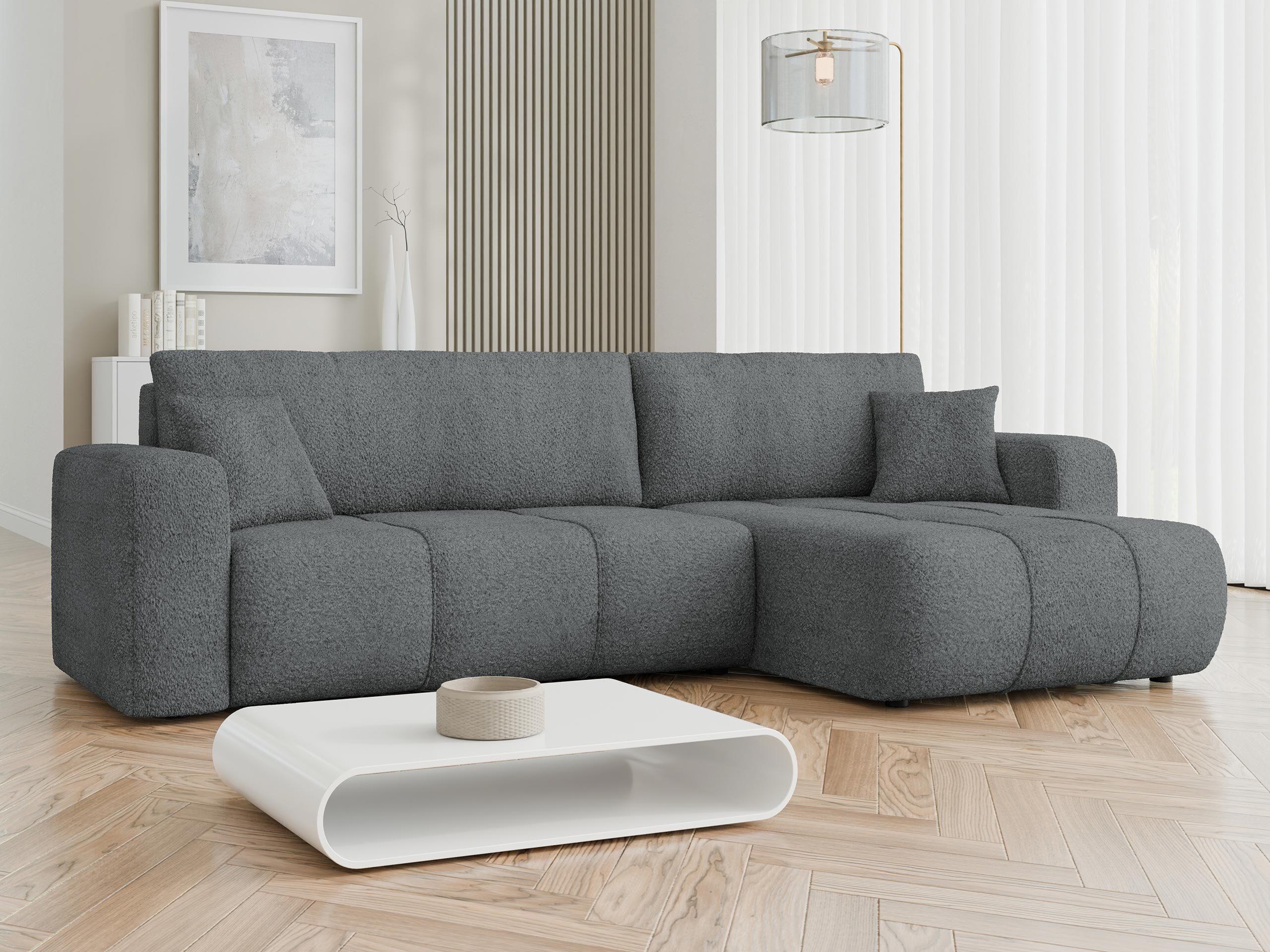 Horn­sófi Comfivo Laurus I (Coral 80)