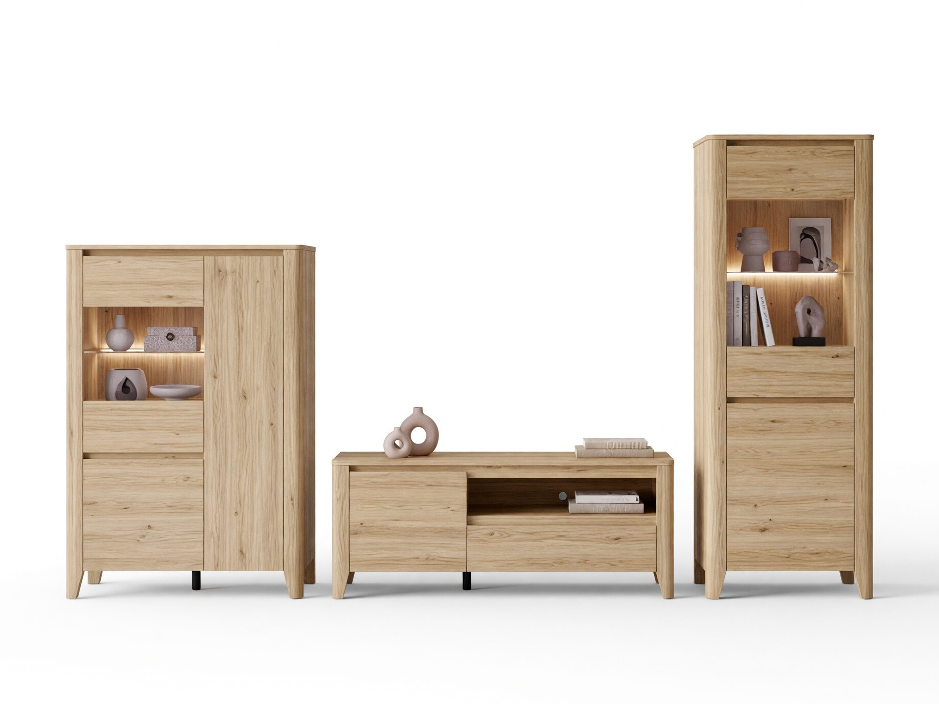 Stofusett Talduno 108 (Ljós eik)