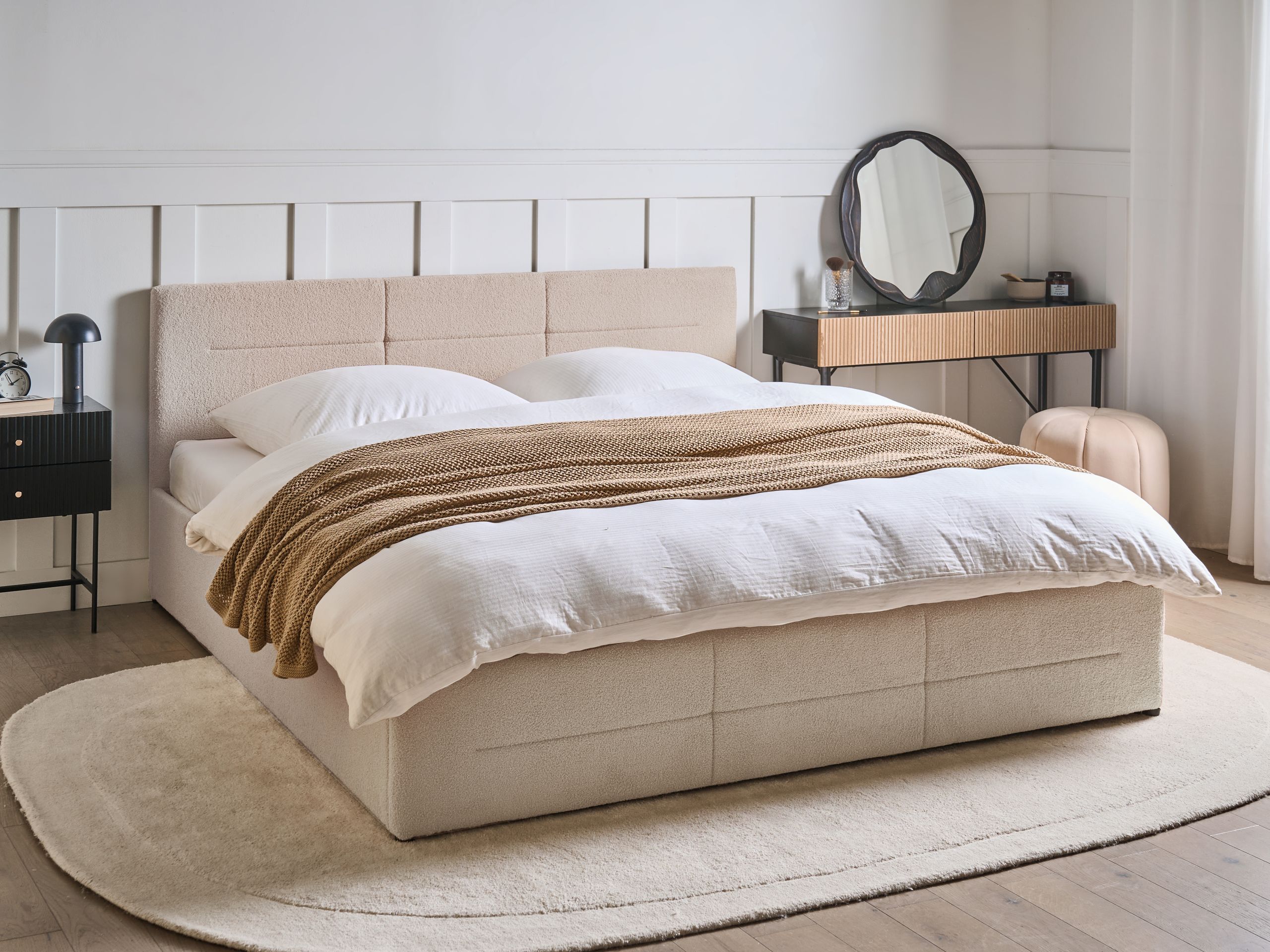 Rúm Berwyn 3466 (Beige)