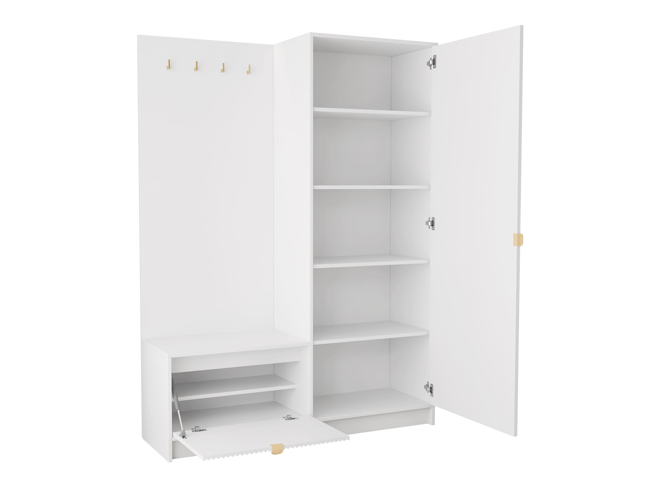 Forstofusett Comfivo Papilio (Hvítur)