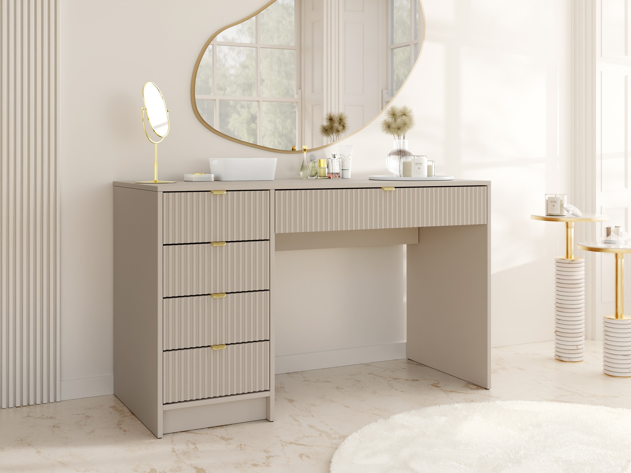 Skrifborð Comfivo Papilio (Beige)