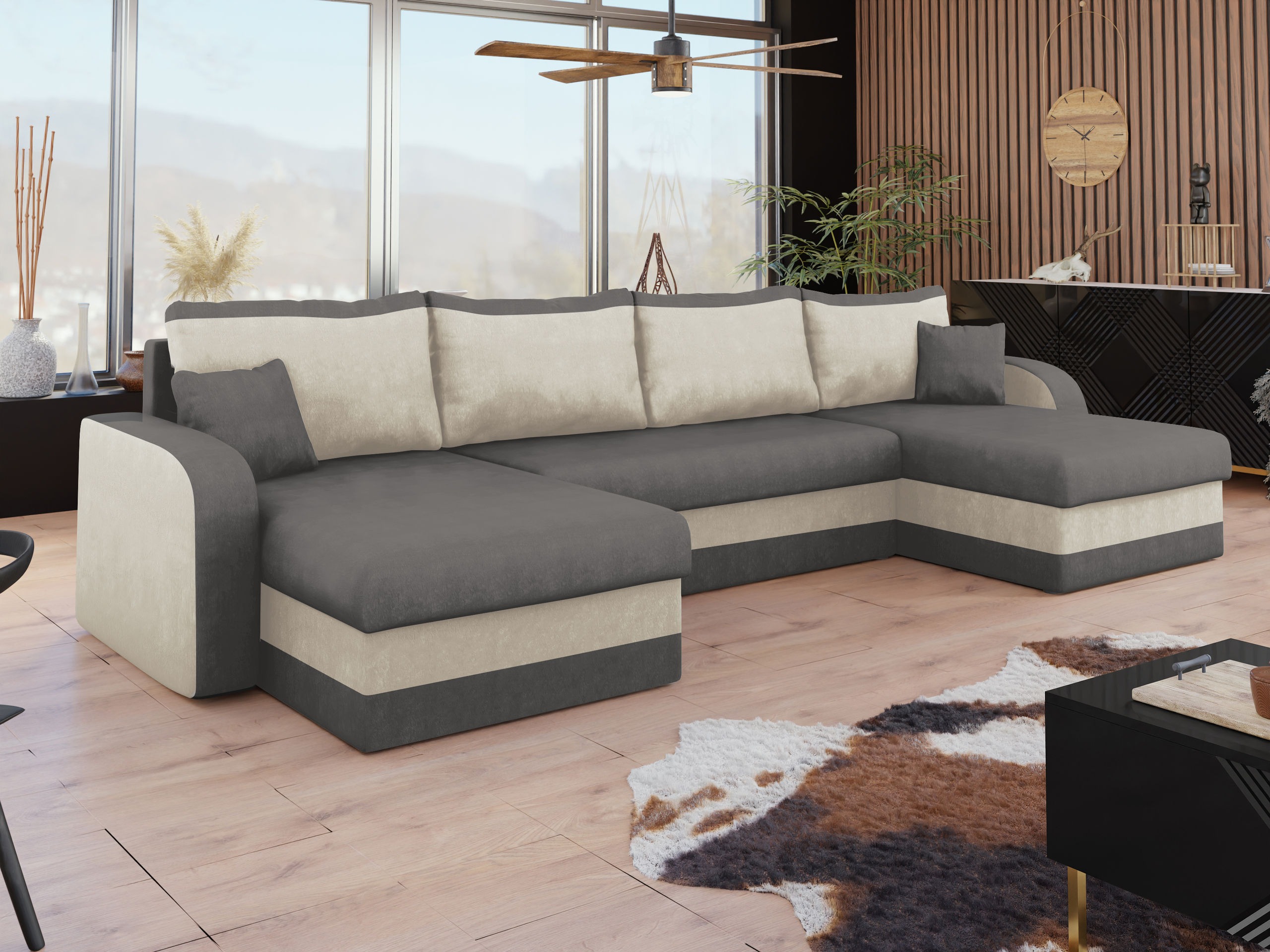 Horn­sófi Comfivo Melissa IV (Alova 36 + Alova 71)
