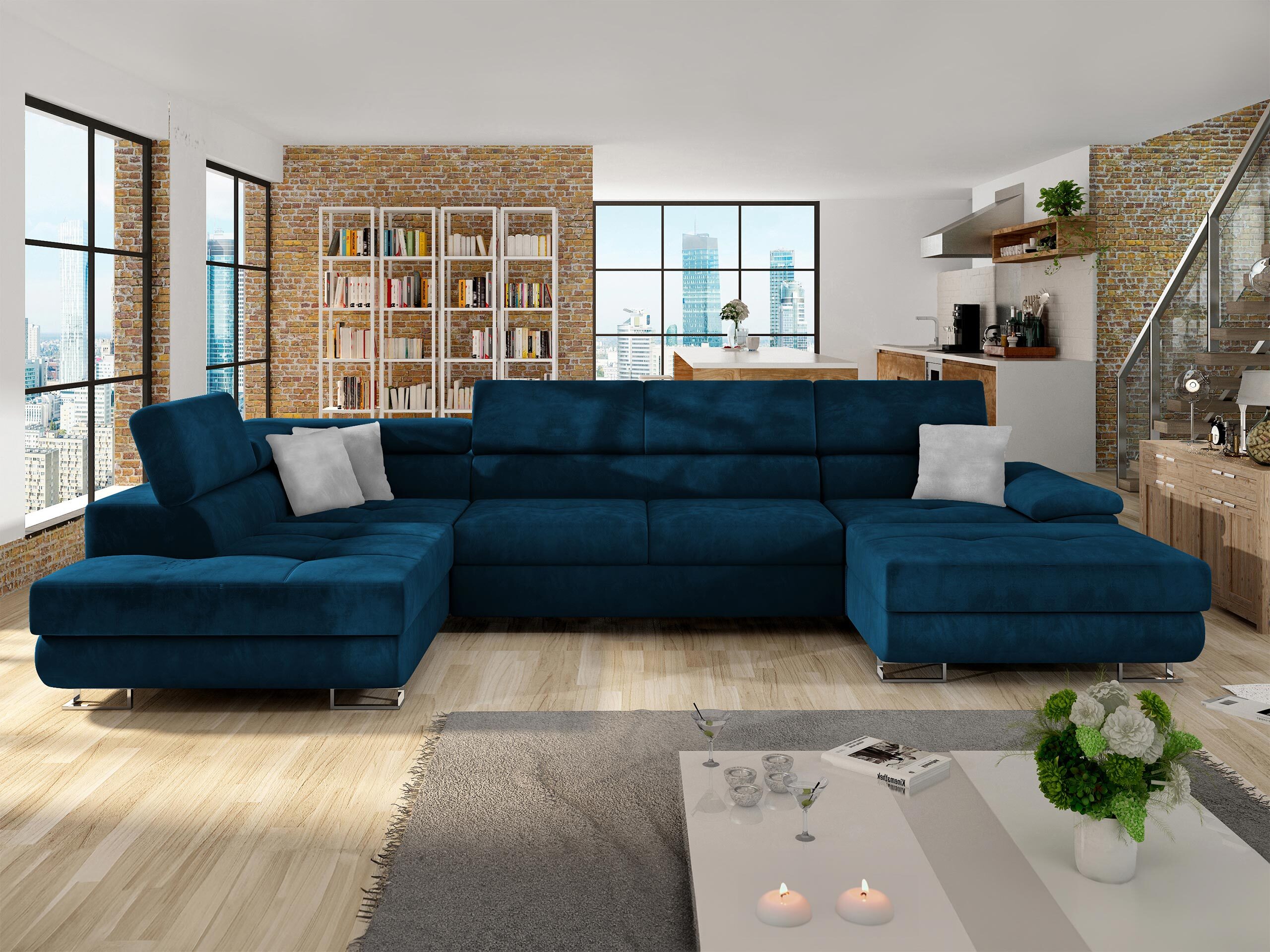 Horn­sófi Comfivo Ruta IV (Kronos 09 + Paros 05)