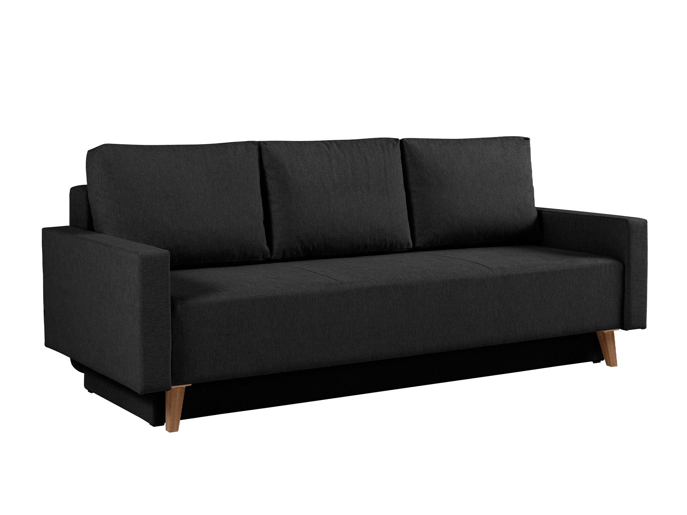 Svefnsófi Delbene 129 (Verita 98 + Dökk San Remo-eik)