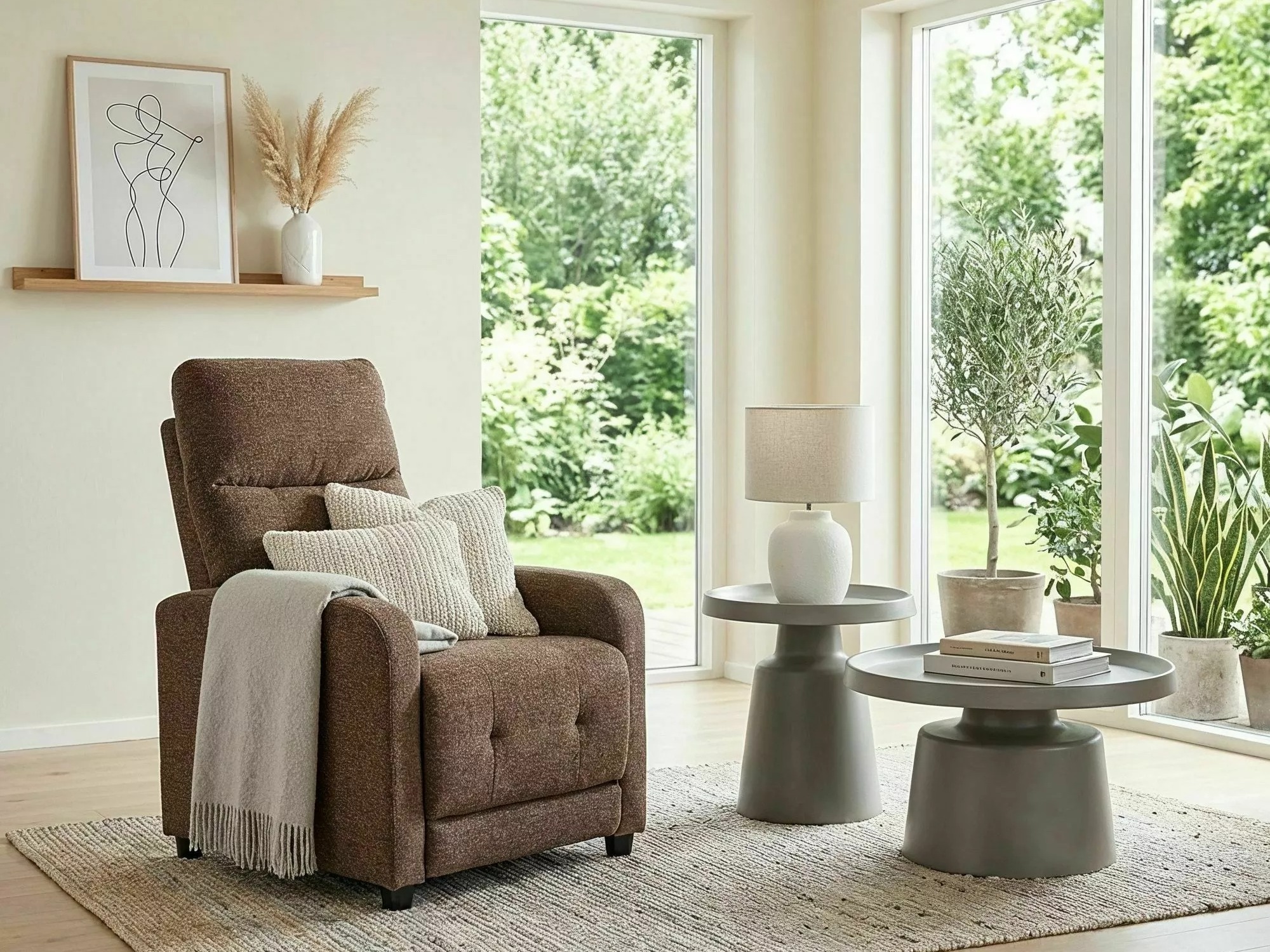 Sett af sófaborðum Detroit 721 (Beige)