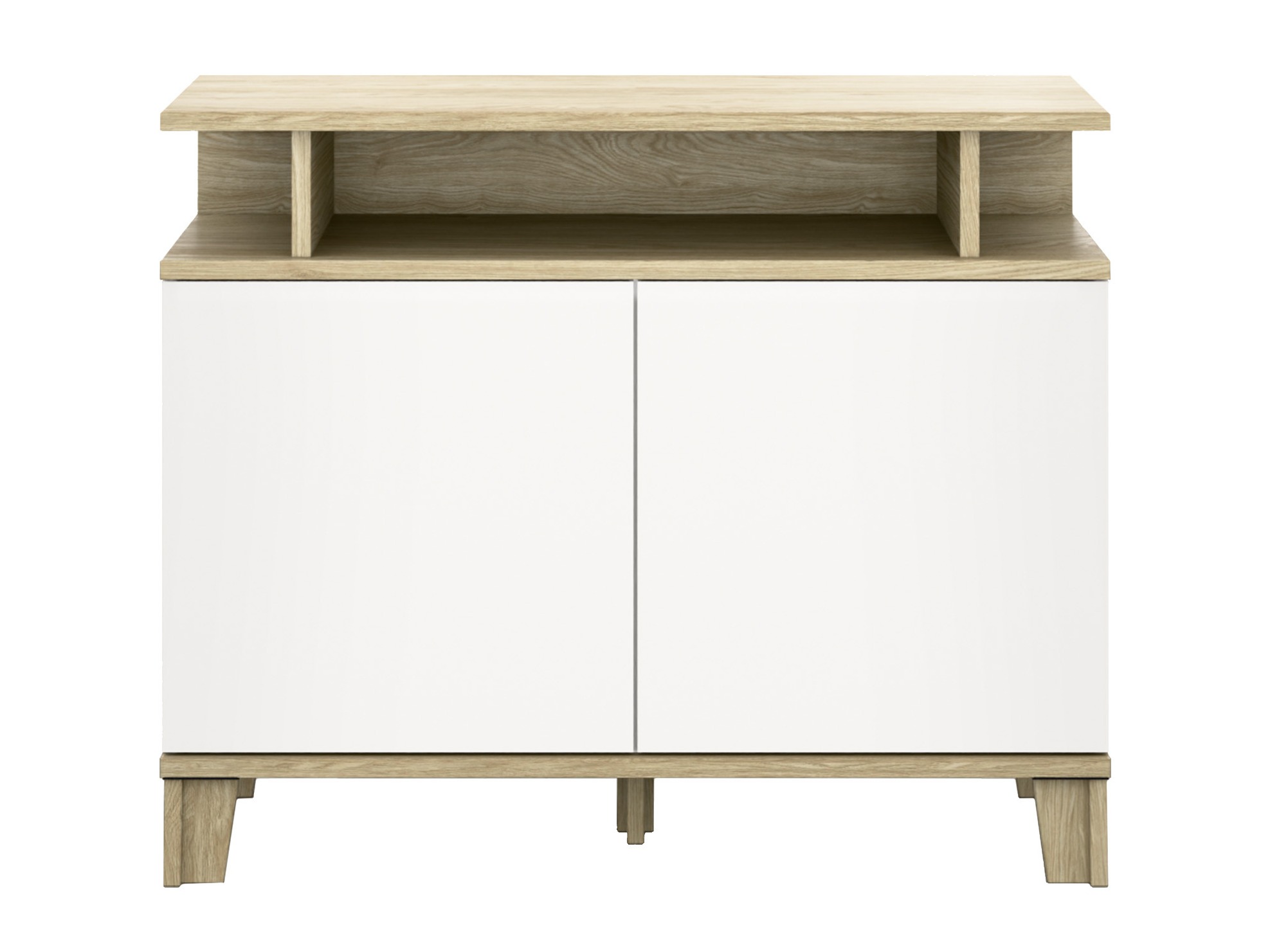 Skenkur Evarveru 107 (Matt hvítur)