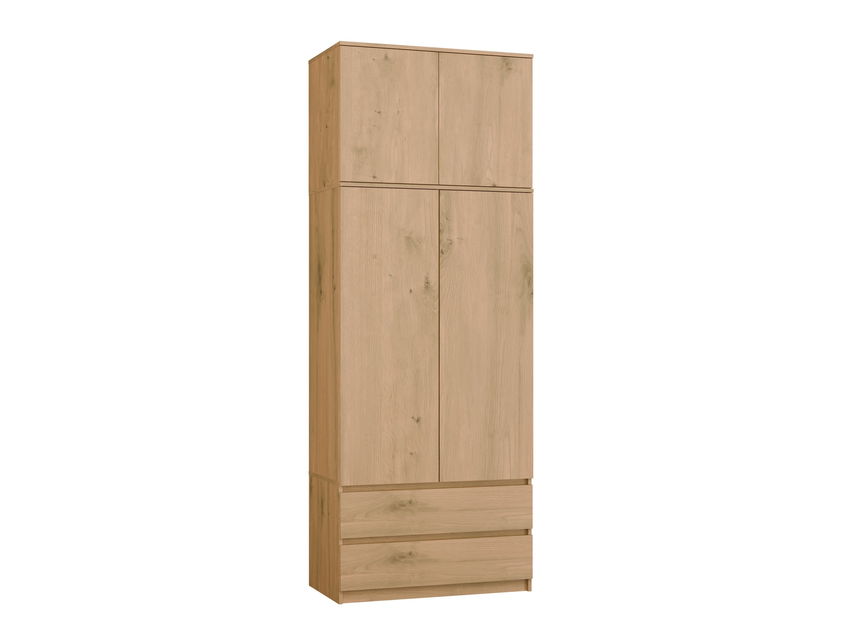 Fataskápur Elbvelu 135 (Artisan-eik)