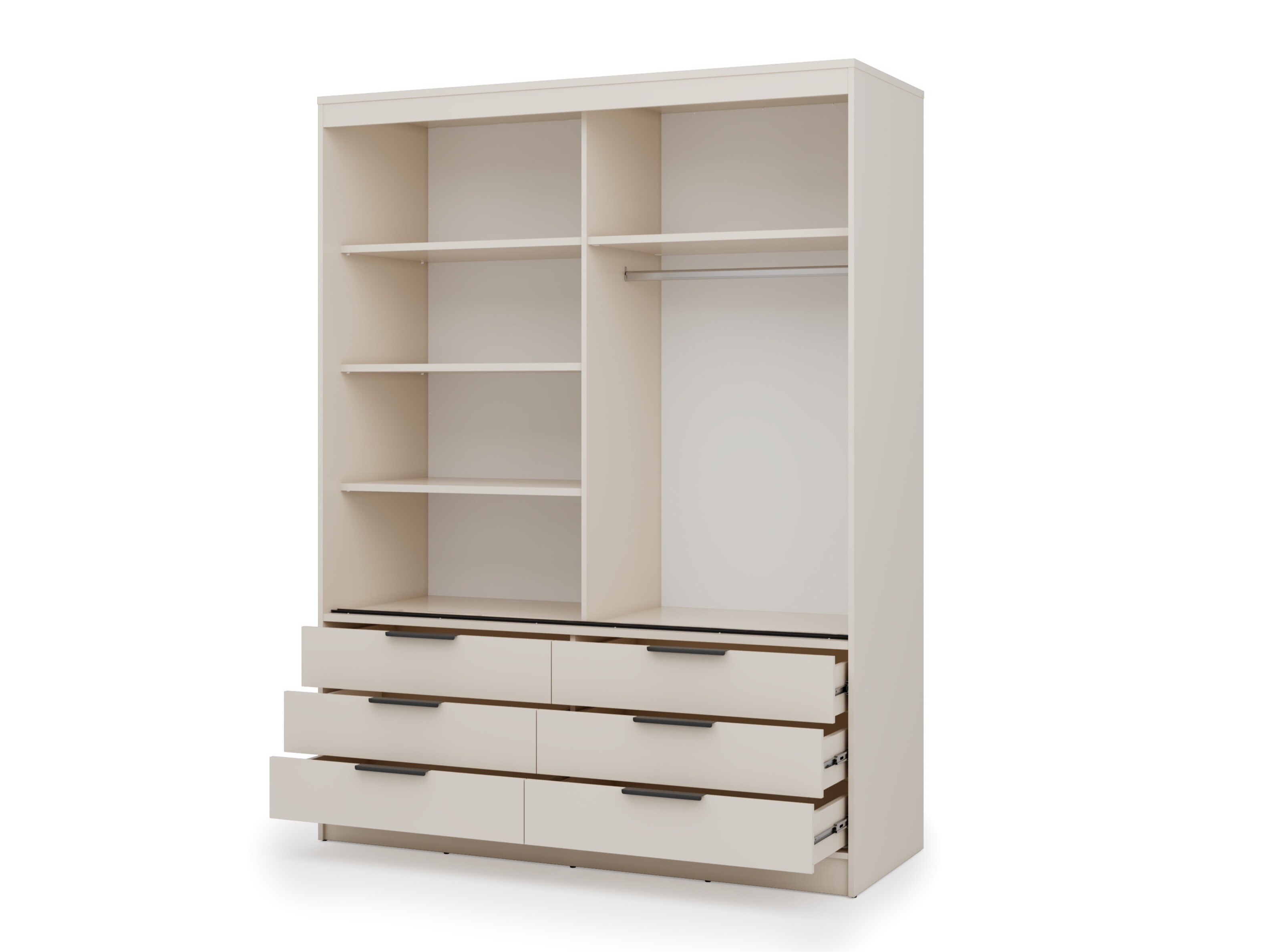 Fataskápur Fresno 183 (Beige)