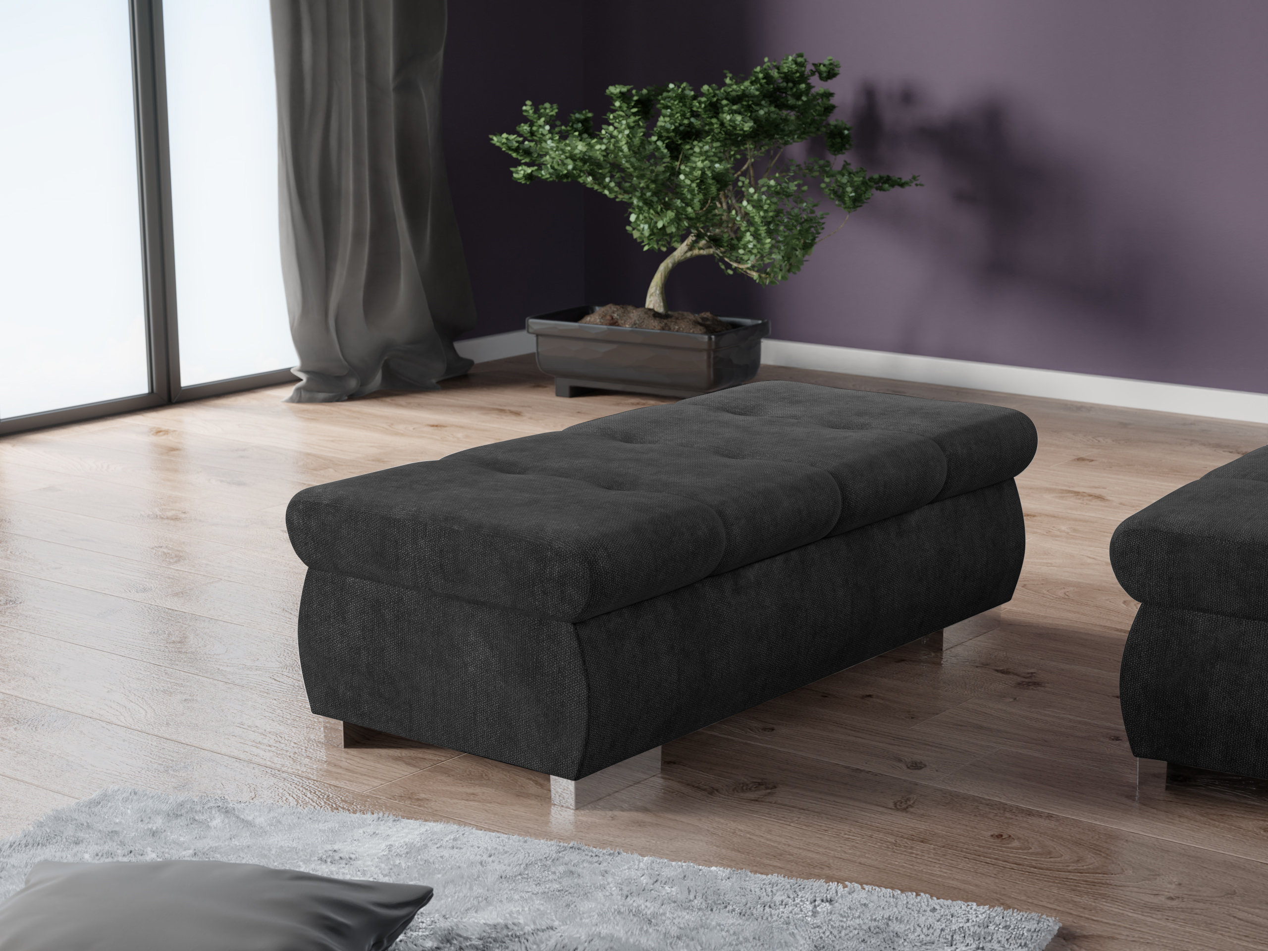 Bólstraður bekkur Comfivo Nitor I (Margo 227.09)