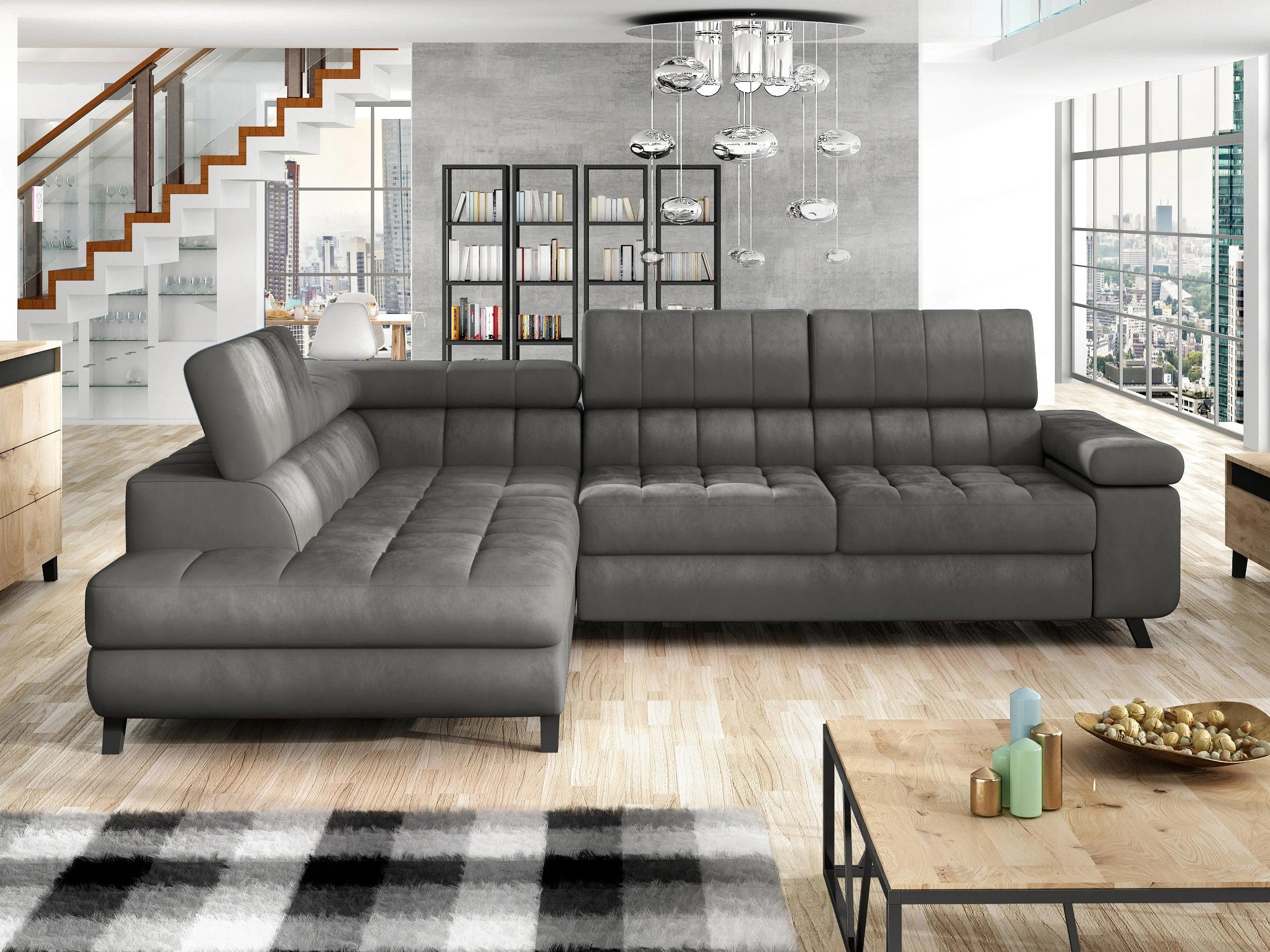 Horn­sófi Comfivo Agnus (Magic Velvet 2217)