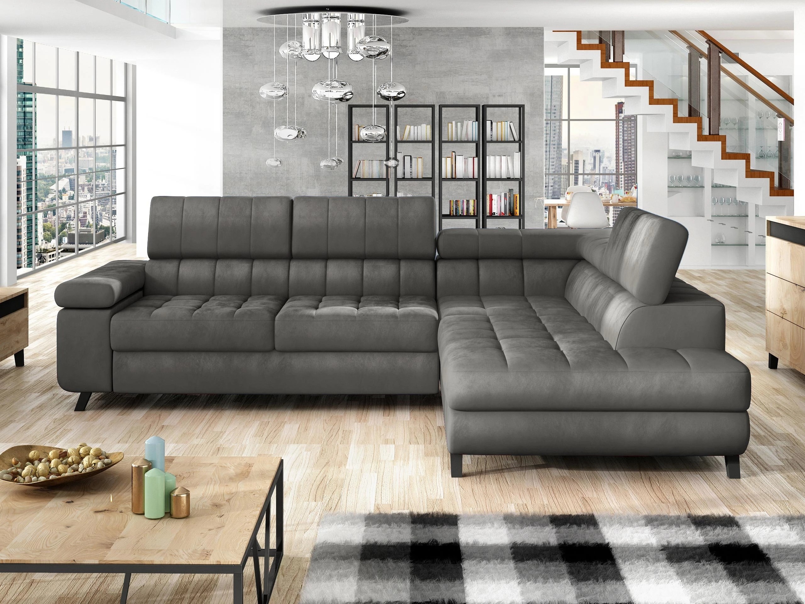 Horn­sófi Comfivo Agnus (Magic Velvet 2217)