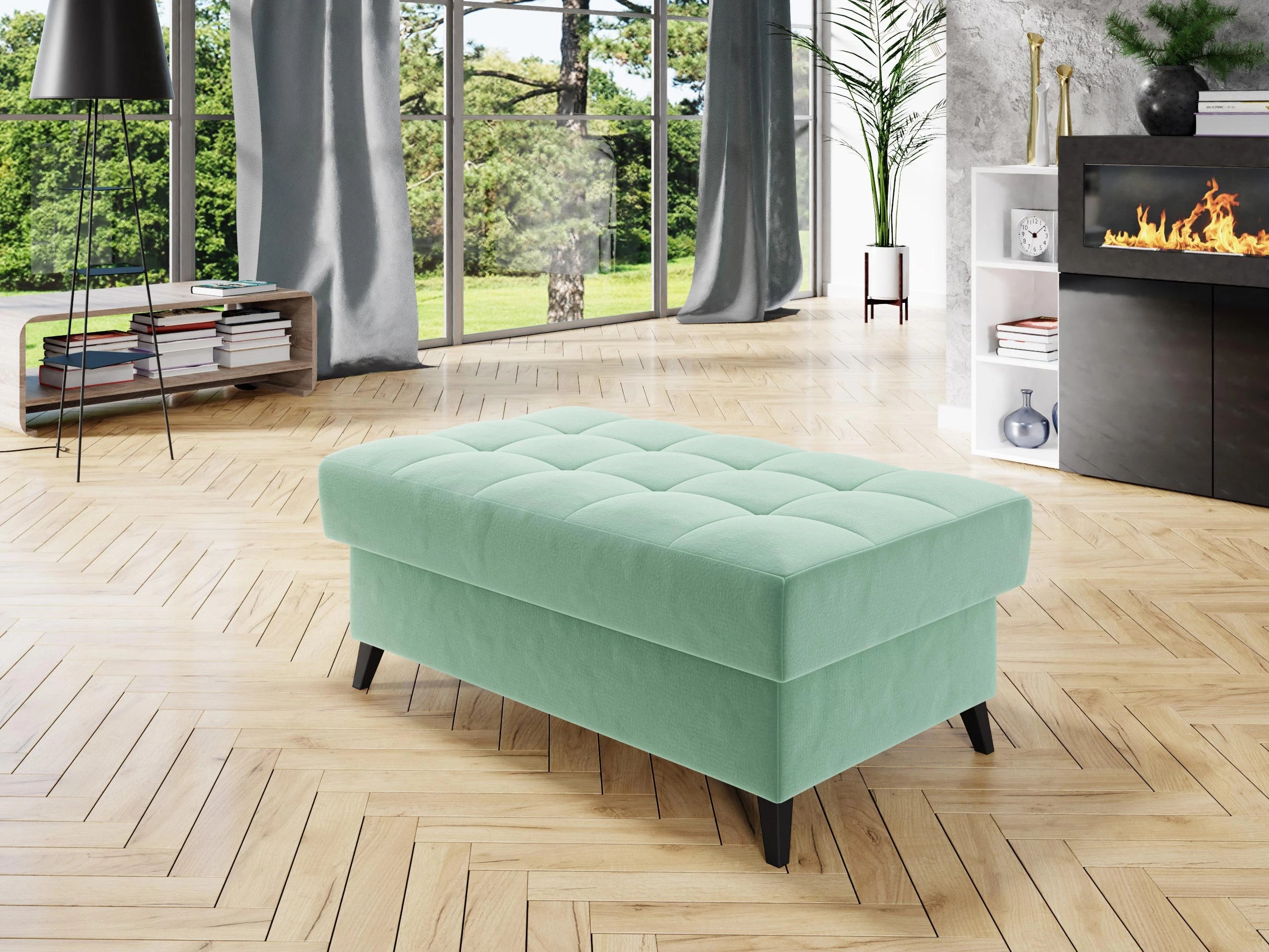 Bólstraður bekkur Comfivo Agnus (Magic Velvet 2227)