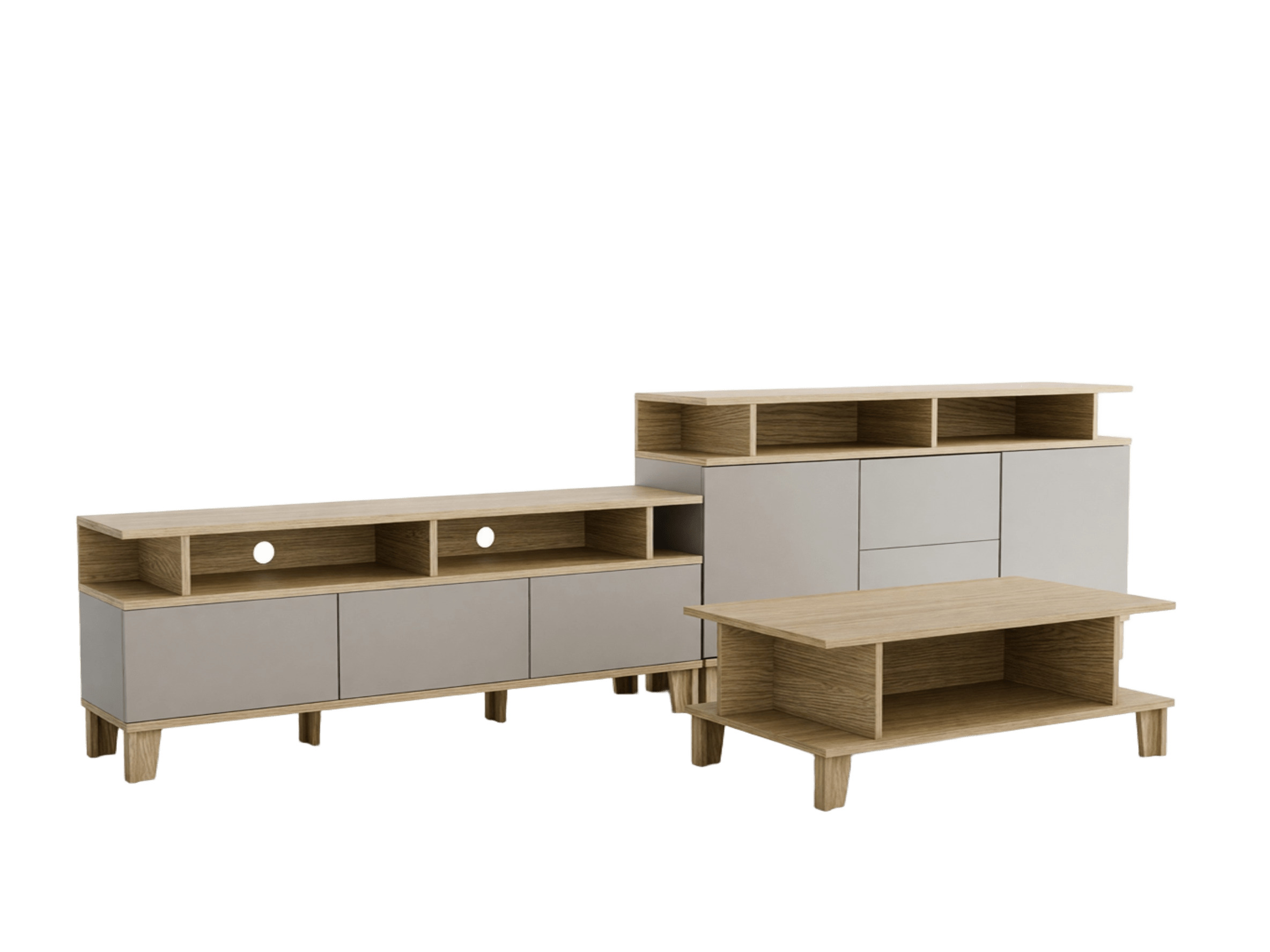 Stofusett Evarveru 108 (Grár)
