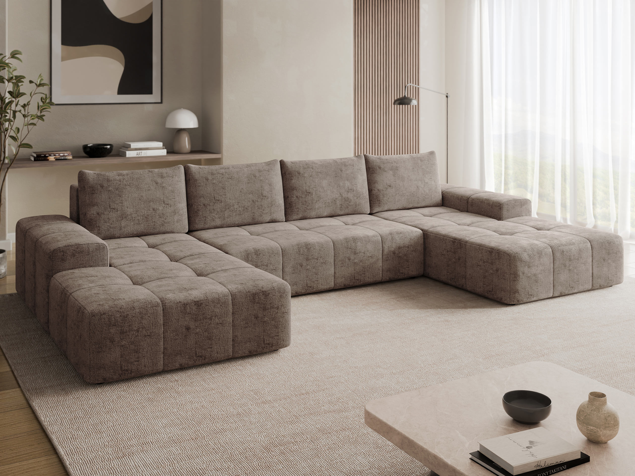 Horn­sófi Comfivo Origor II (Milky 85)
