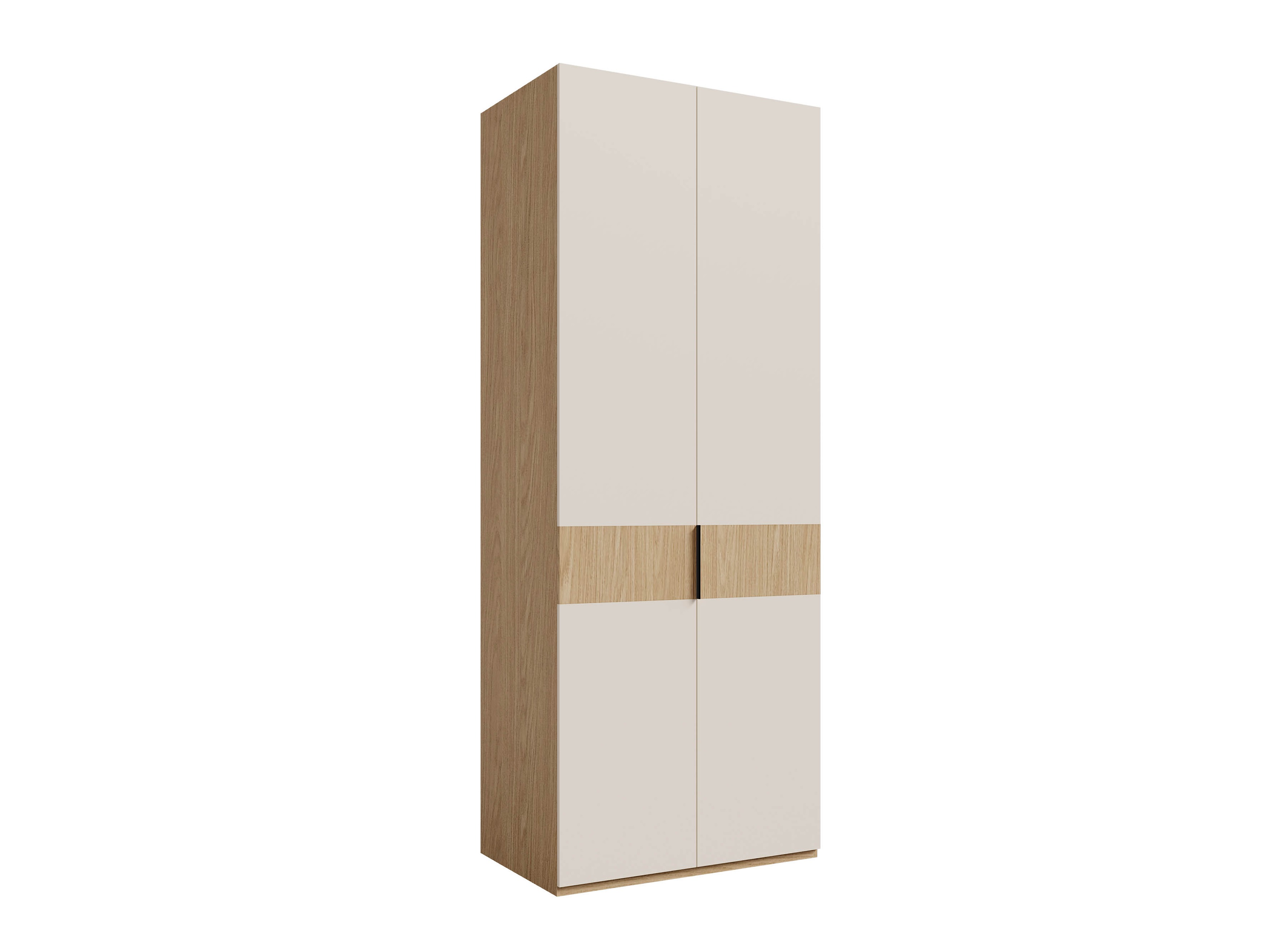 Fataskápur Toledo 145 (Eik + Beige)