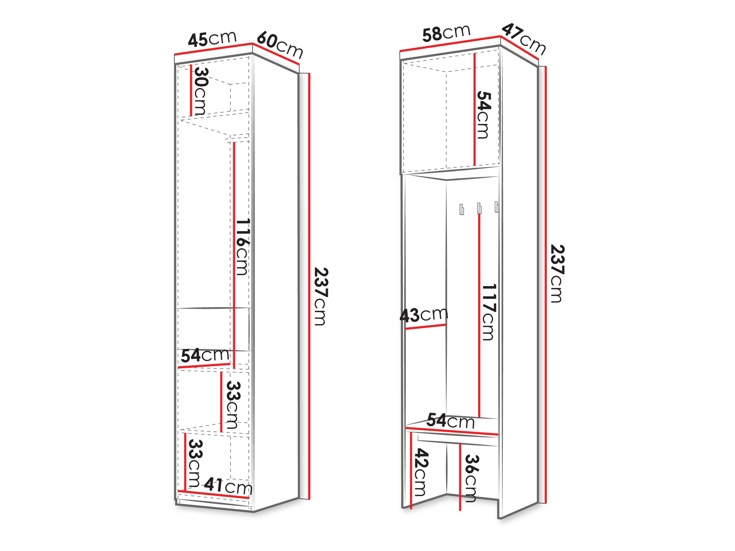 Forstofusett Toledo 148 (Eik + Beige)