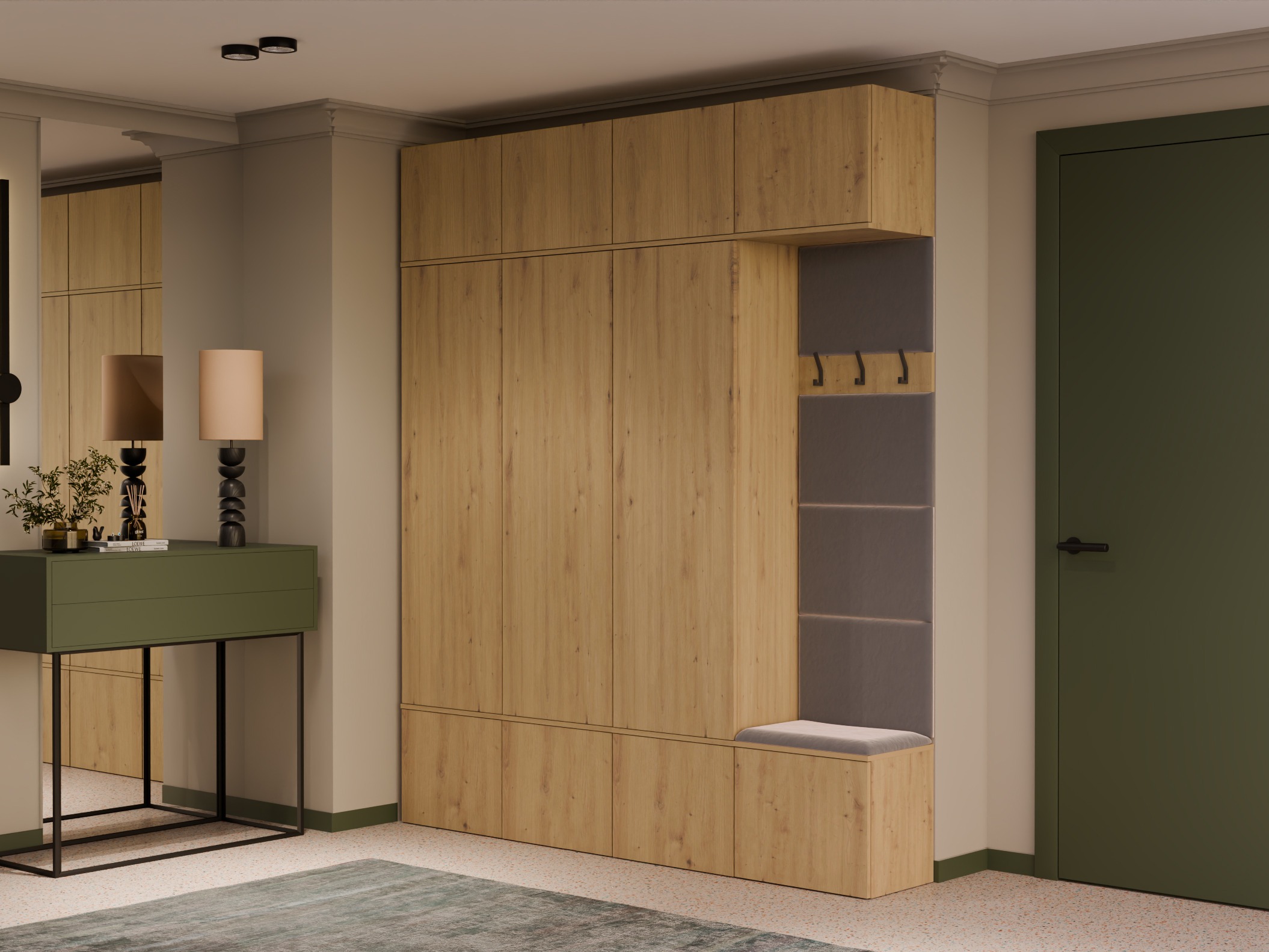 Forstofusett Domtori 113 (Artisan-eik)