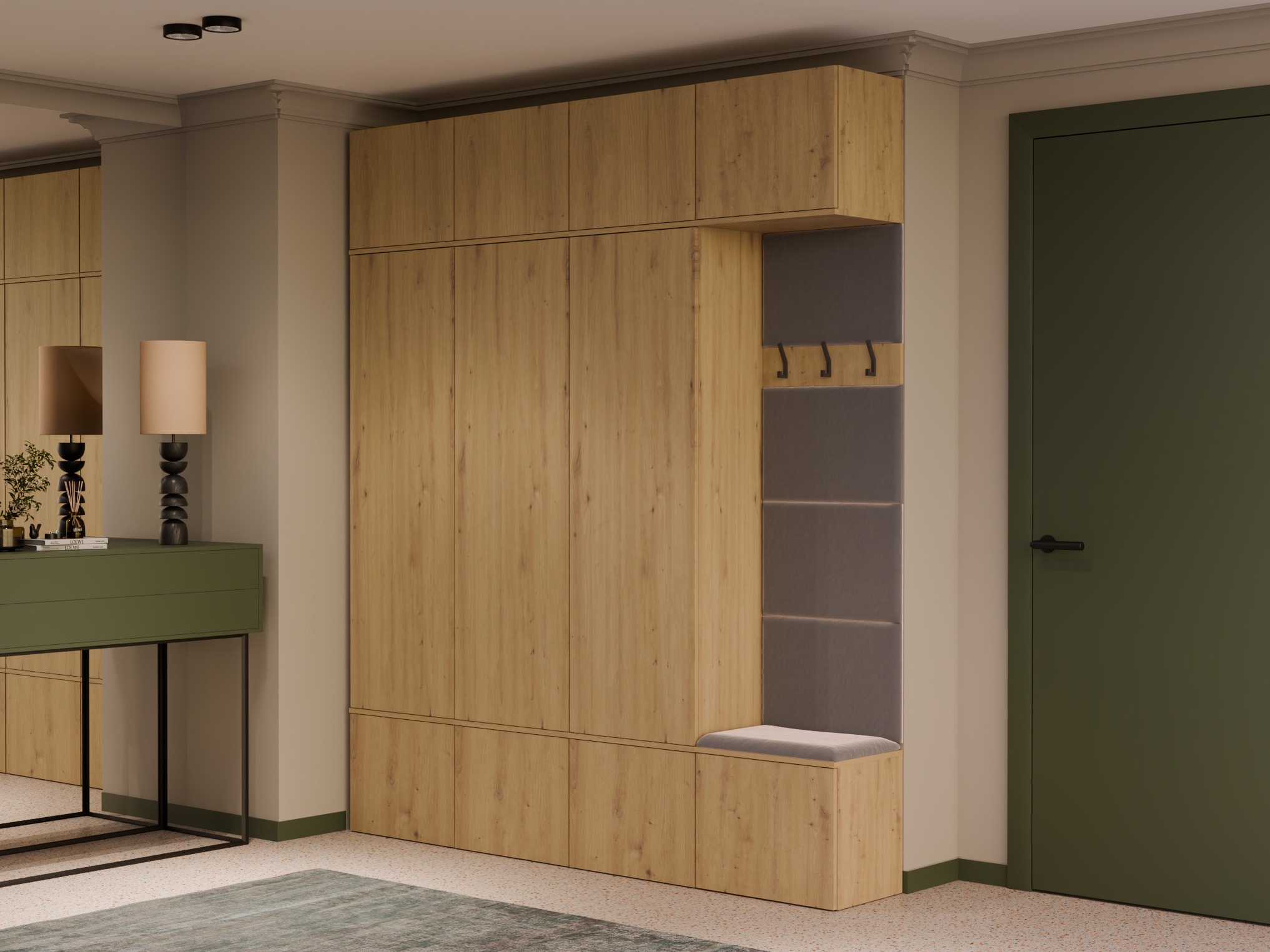 Forstofusett Domtori 115 (Artisan-eik)