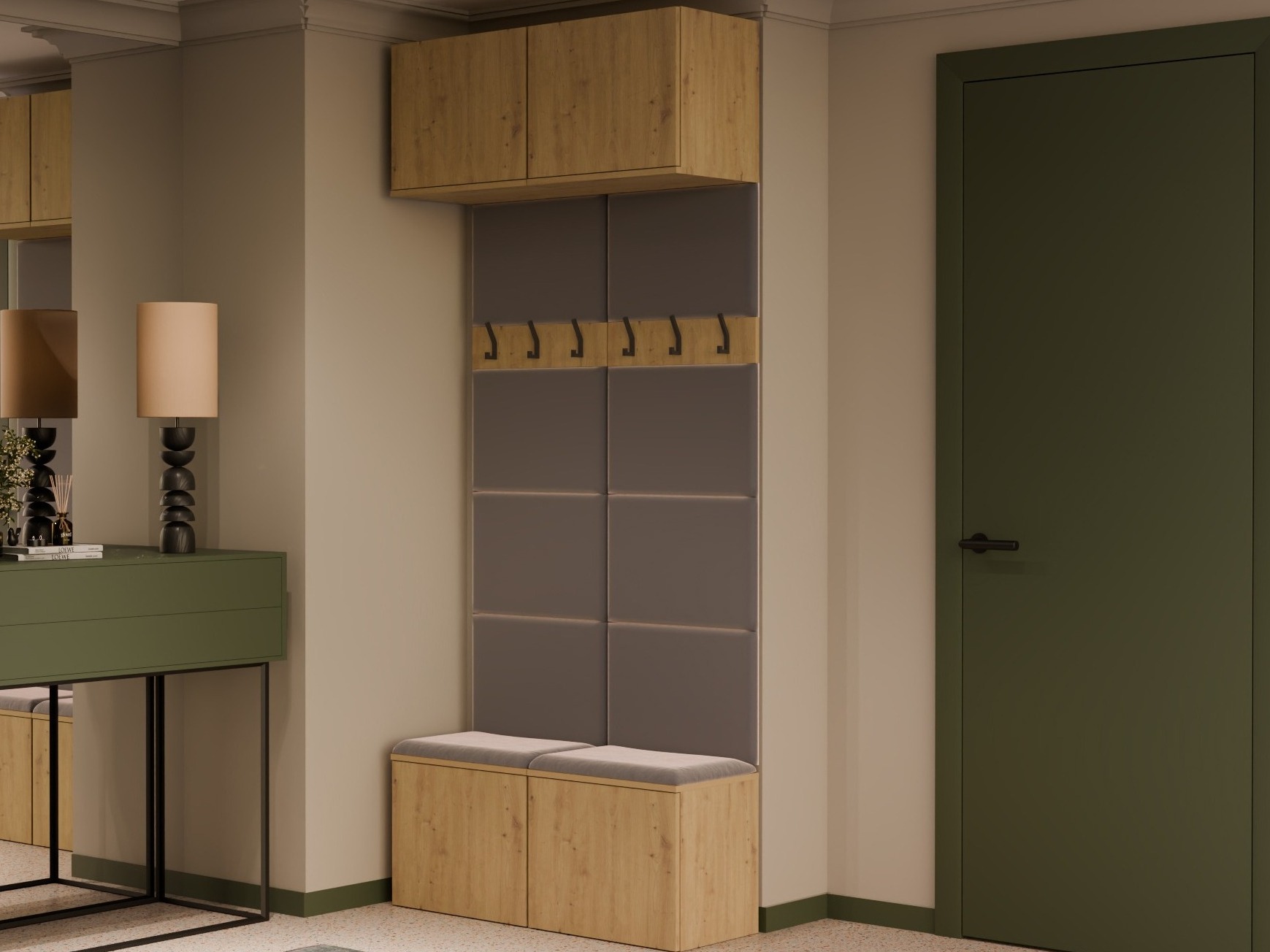 Forstofusett Domtori 116 (Artisan-eik)