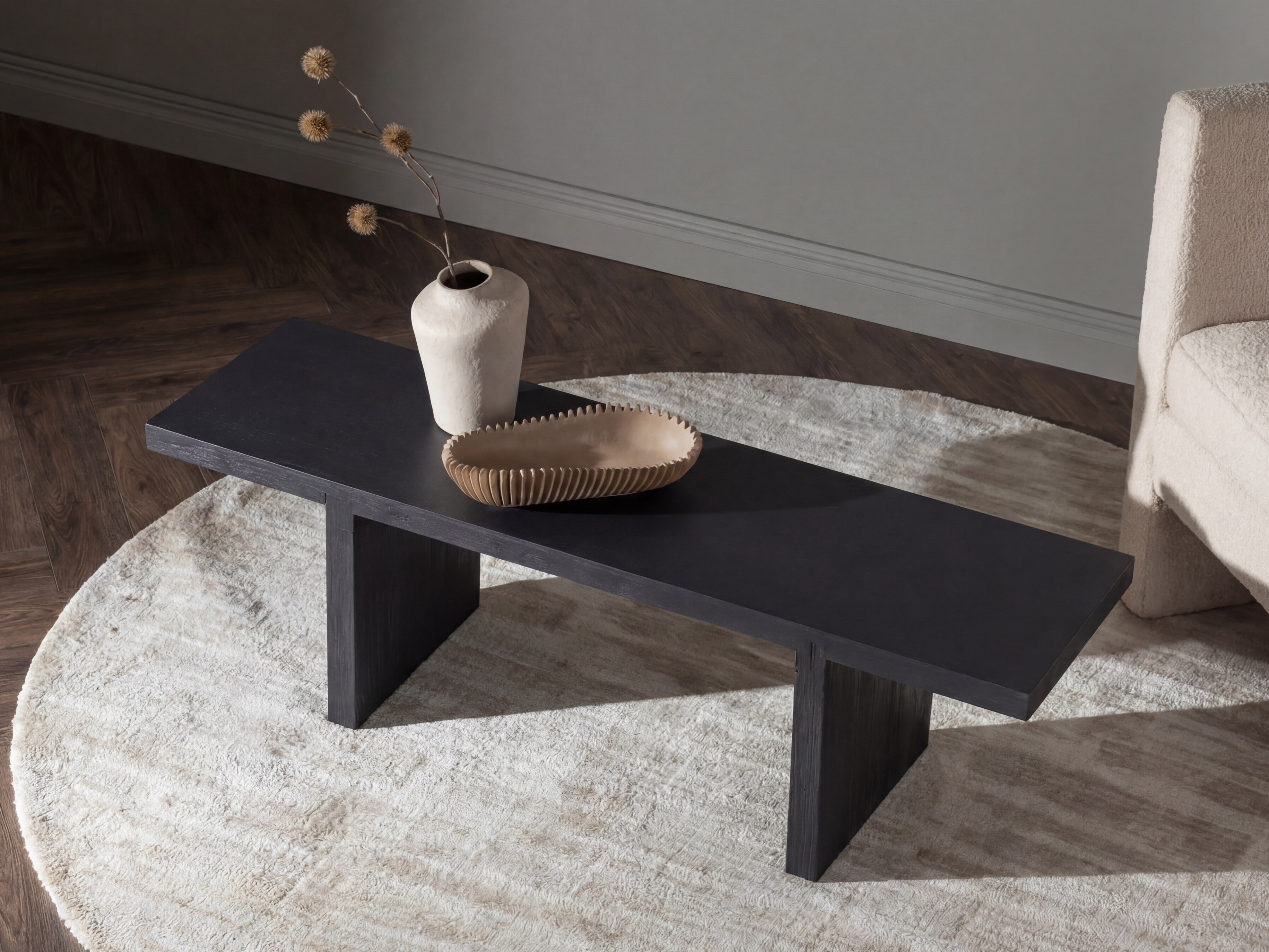 Sófaborð Dallas 5351 (Svartur)