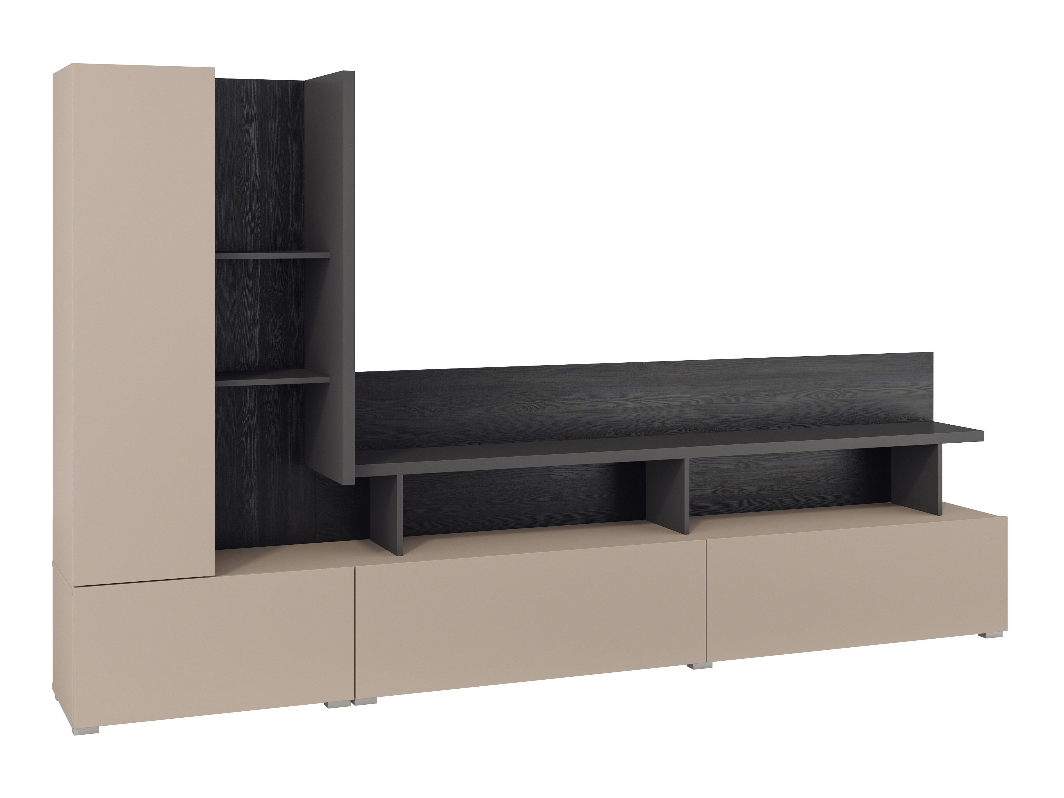 Stofusett Virvele 101 (Congo + Antrasít)