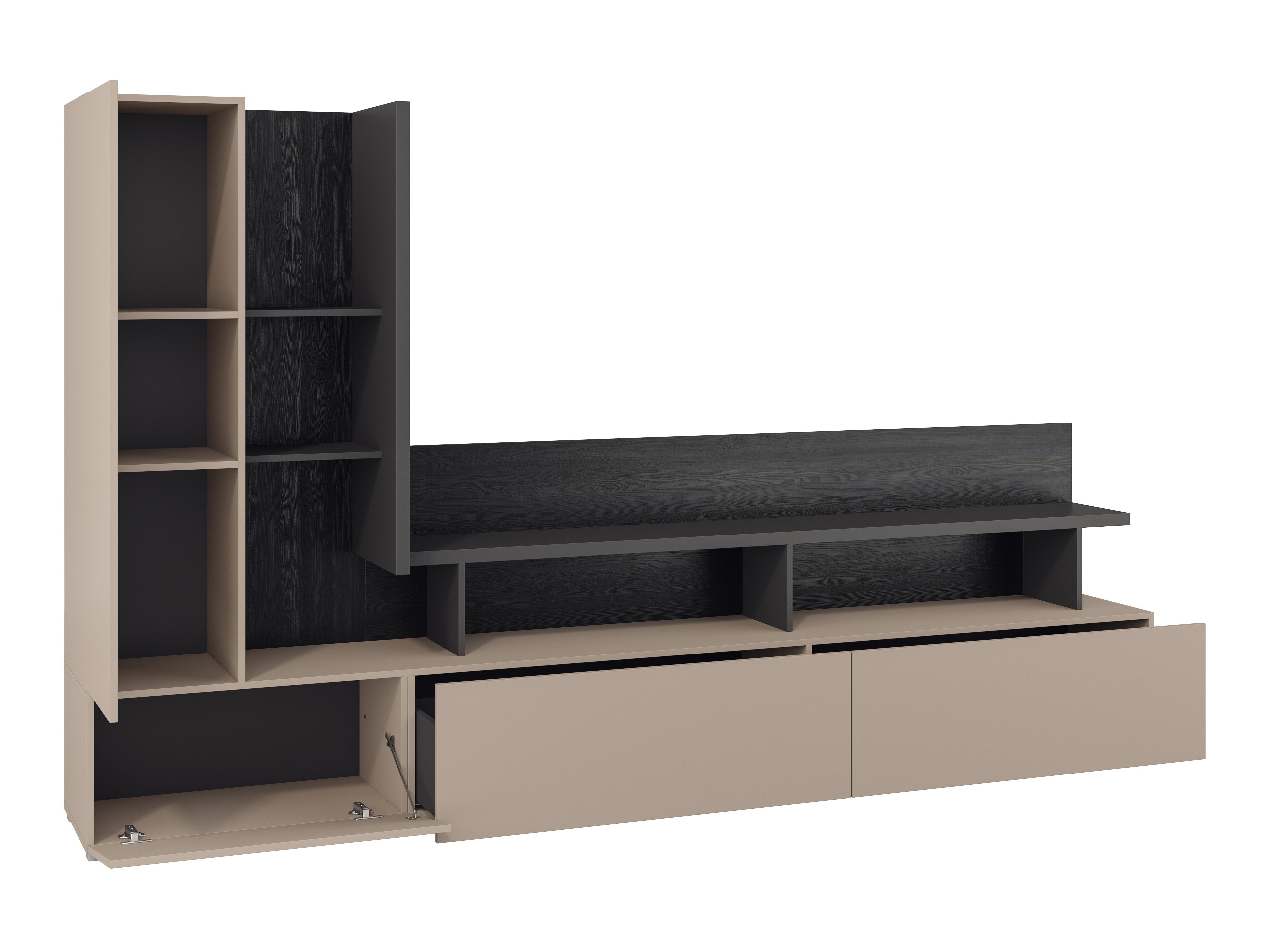 Stofusett Virvele 101 (Congo + Antrasít)