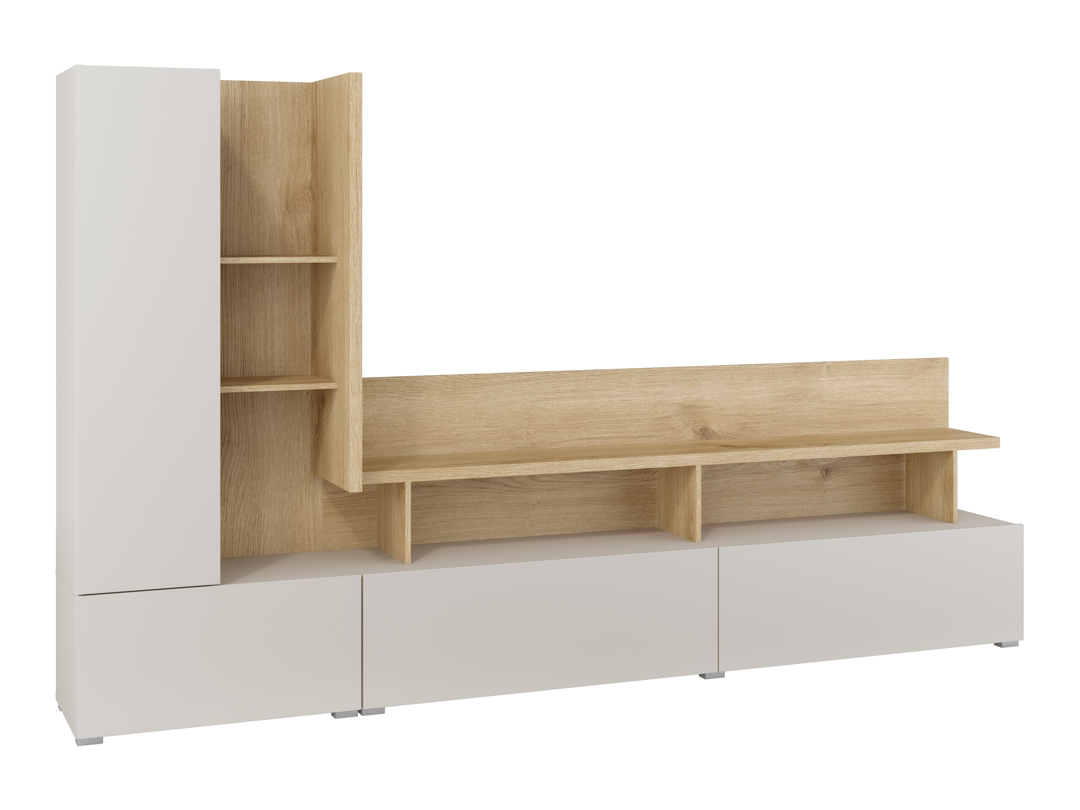Stofusett Virvele 101 (Kasmír + Ljós eik)