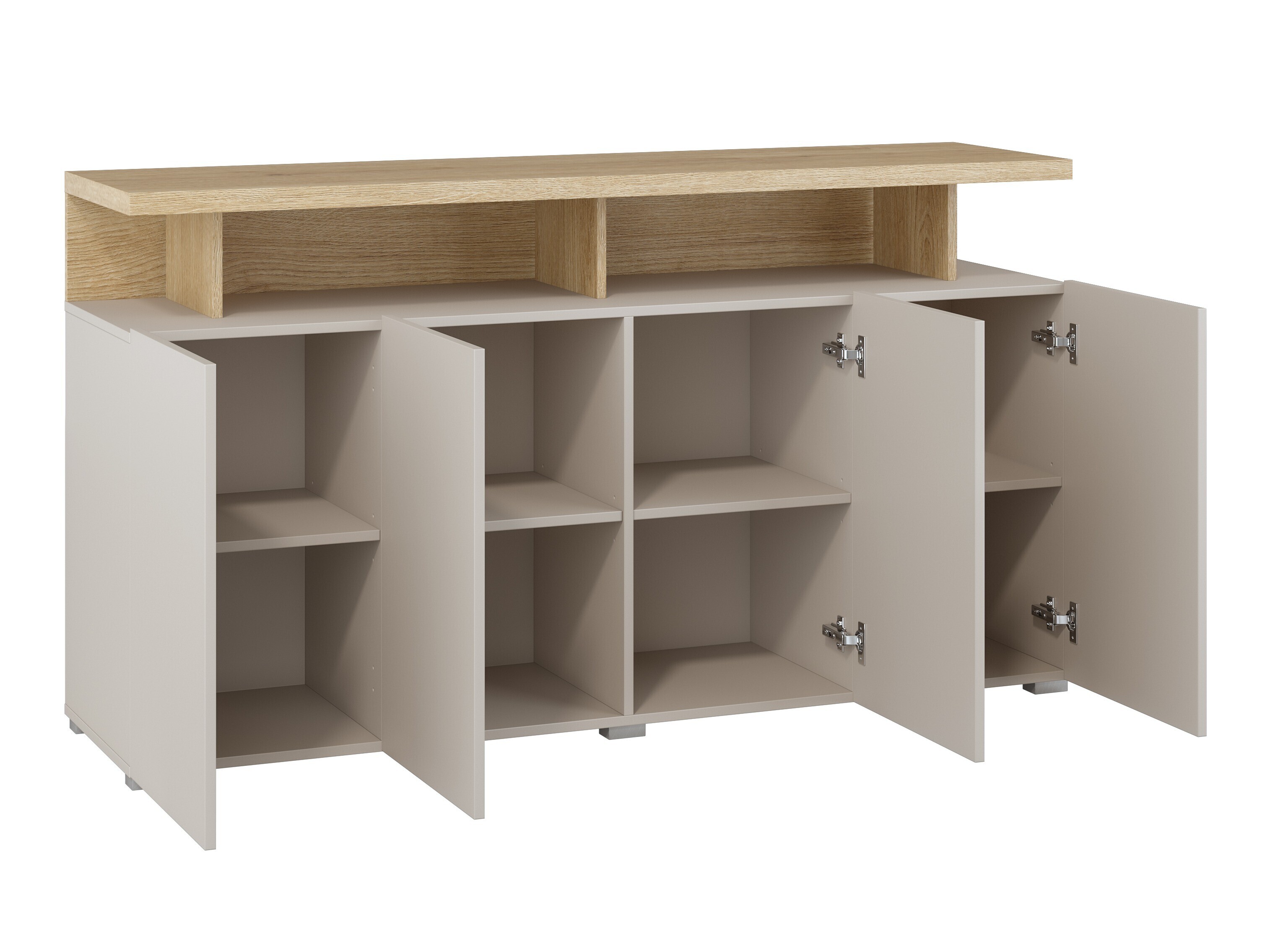 Stofusett Virvele 103 (Kasmír + Ljós eik)
