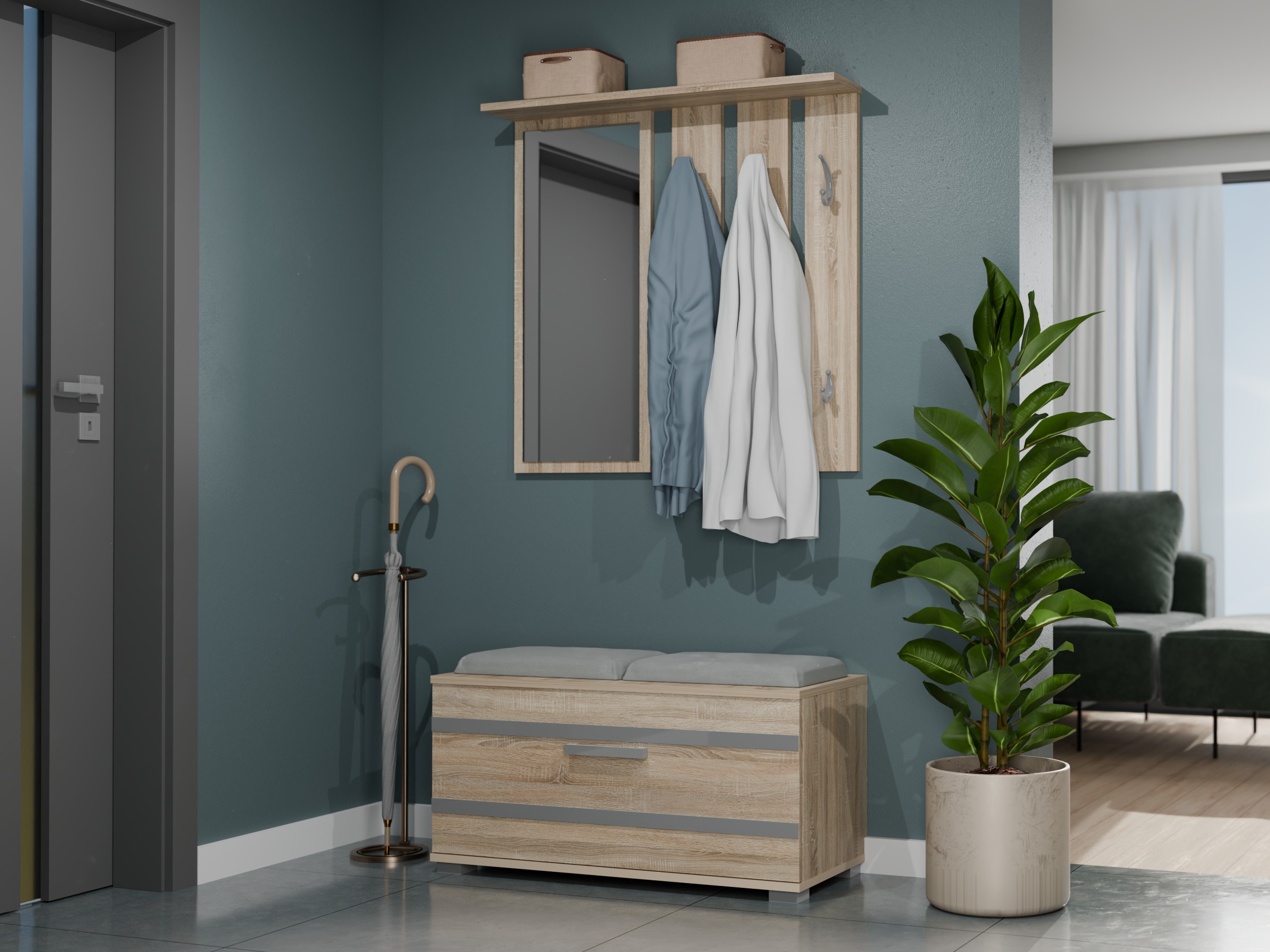 Forstofusett Mandeville 396 (Sonoma-eik)