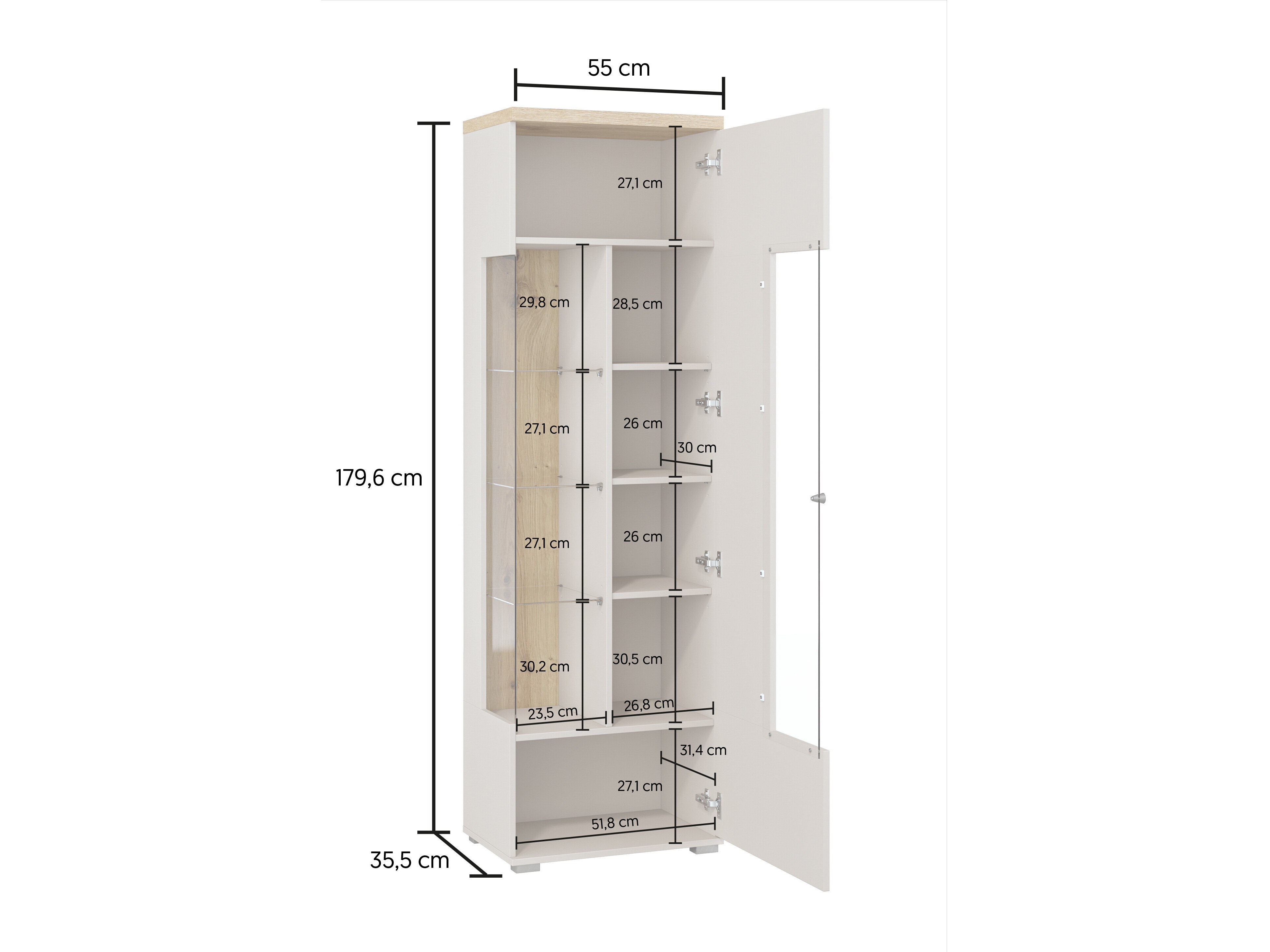 Stofusett Virvele 103 (Kasmír + Ljós eik)