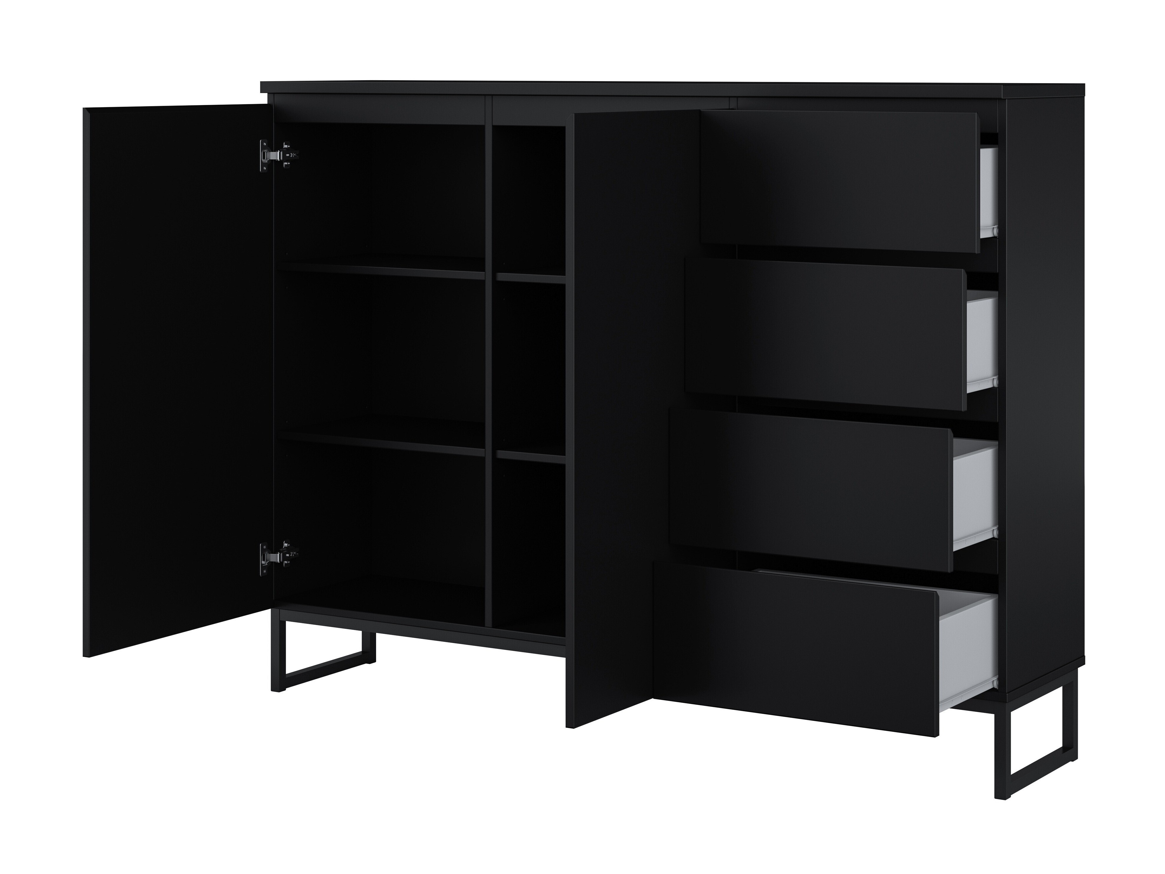 Stofusett Velsora 107 (Svartur)
