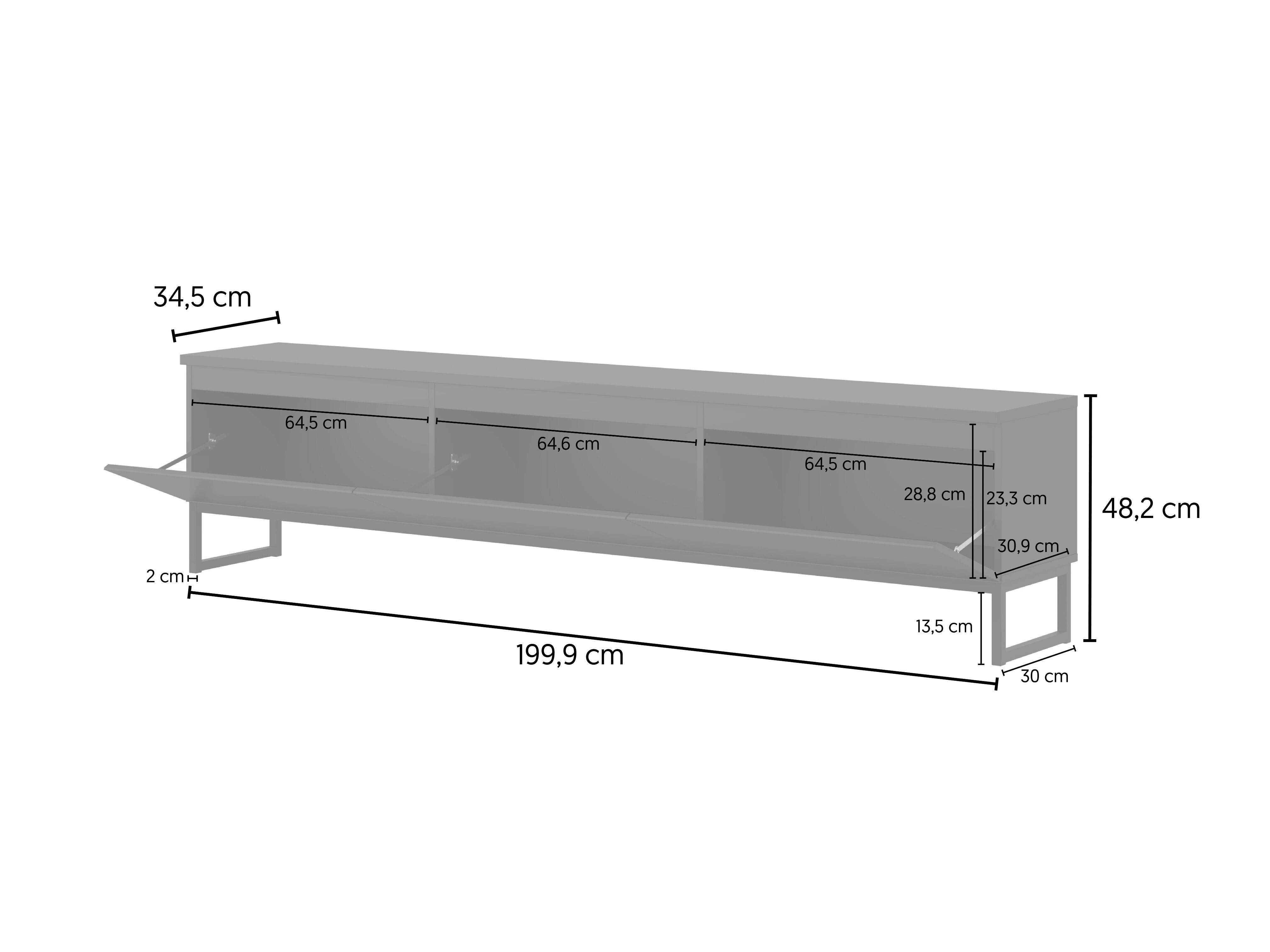 Stofusett Velsora 106 (Svartur)