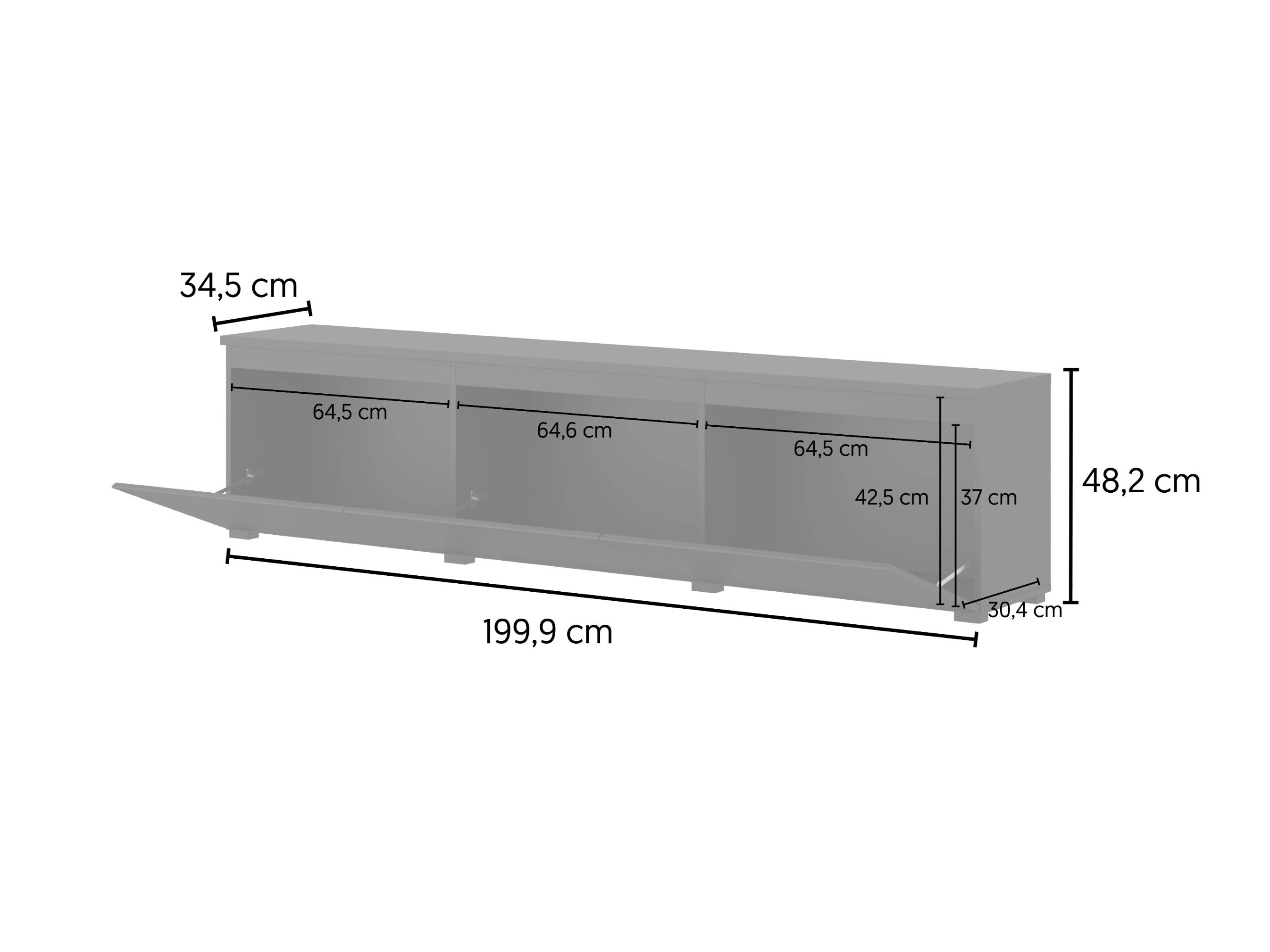 Stofusett Baletu 114 (Svartur)