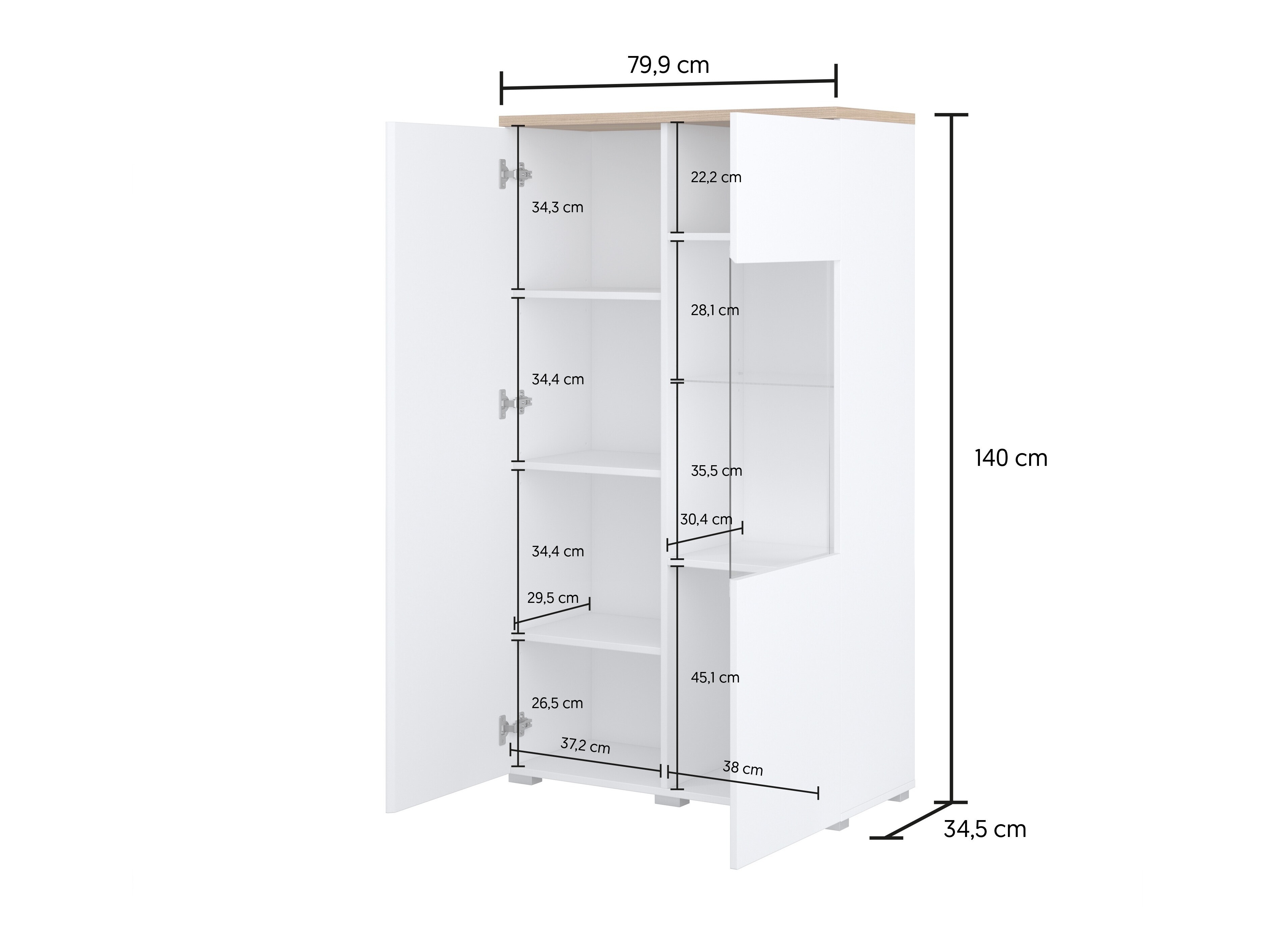 Stofusett Baletu 114 (Svartur)