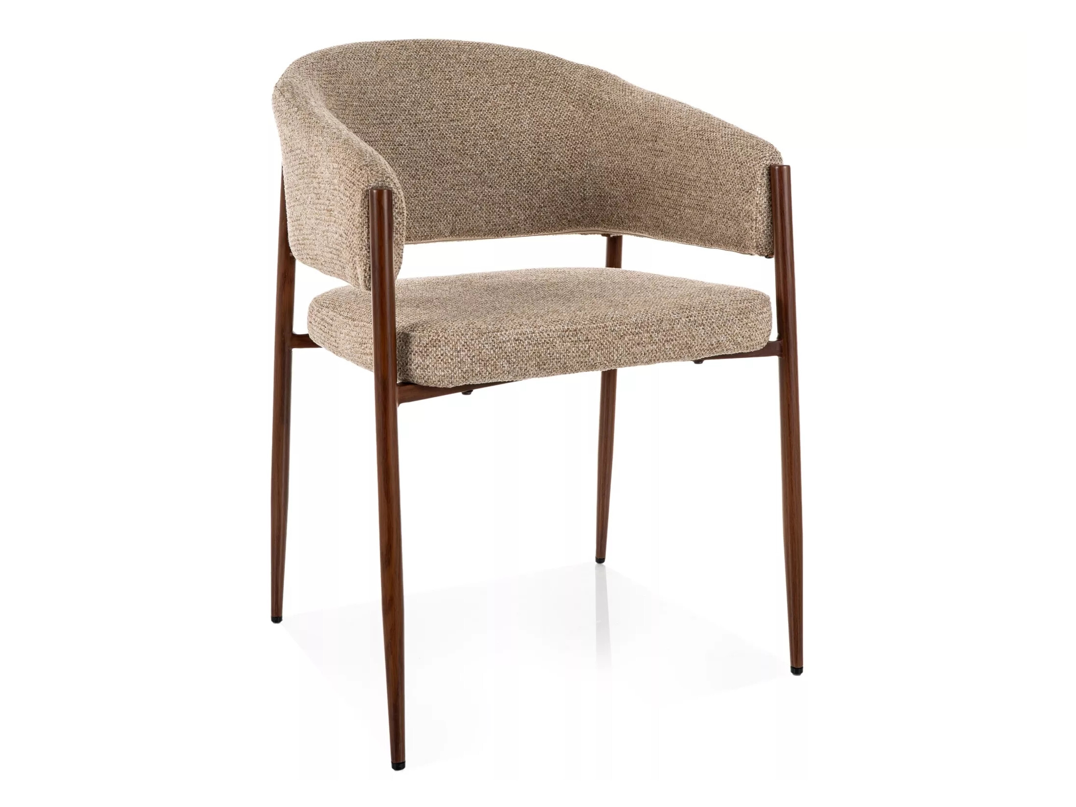 Stóll Detroit 1053 (Beige + Valhneta)