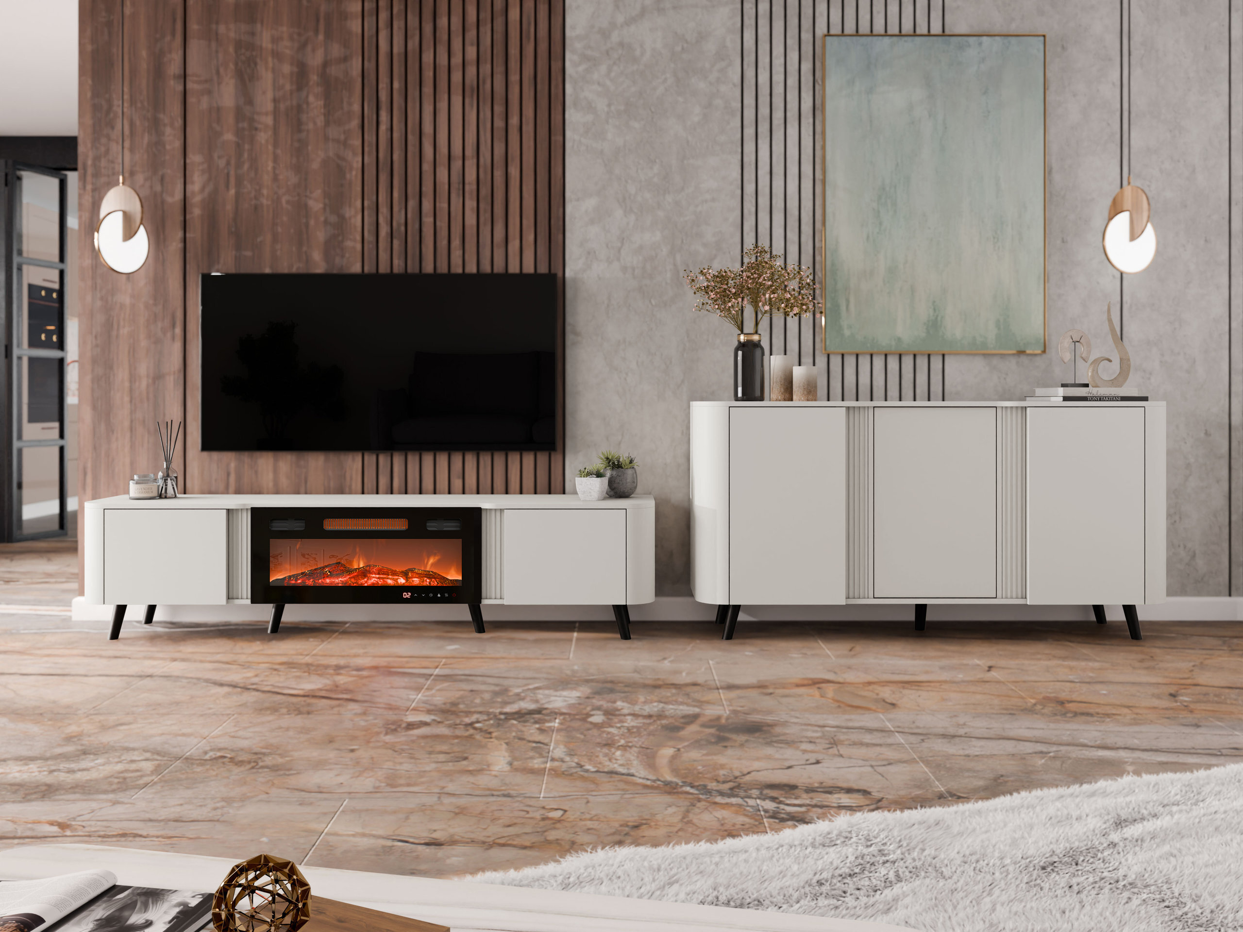 Stofusett Modus (Kasmír + Svartur)