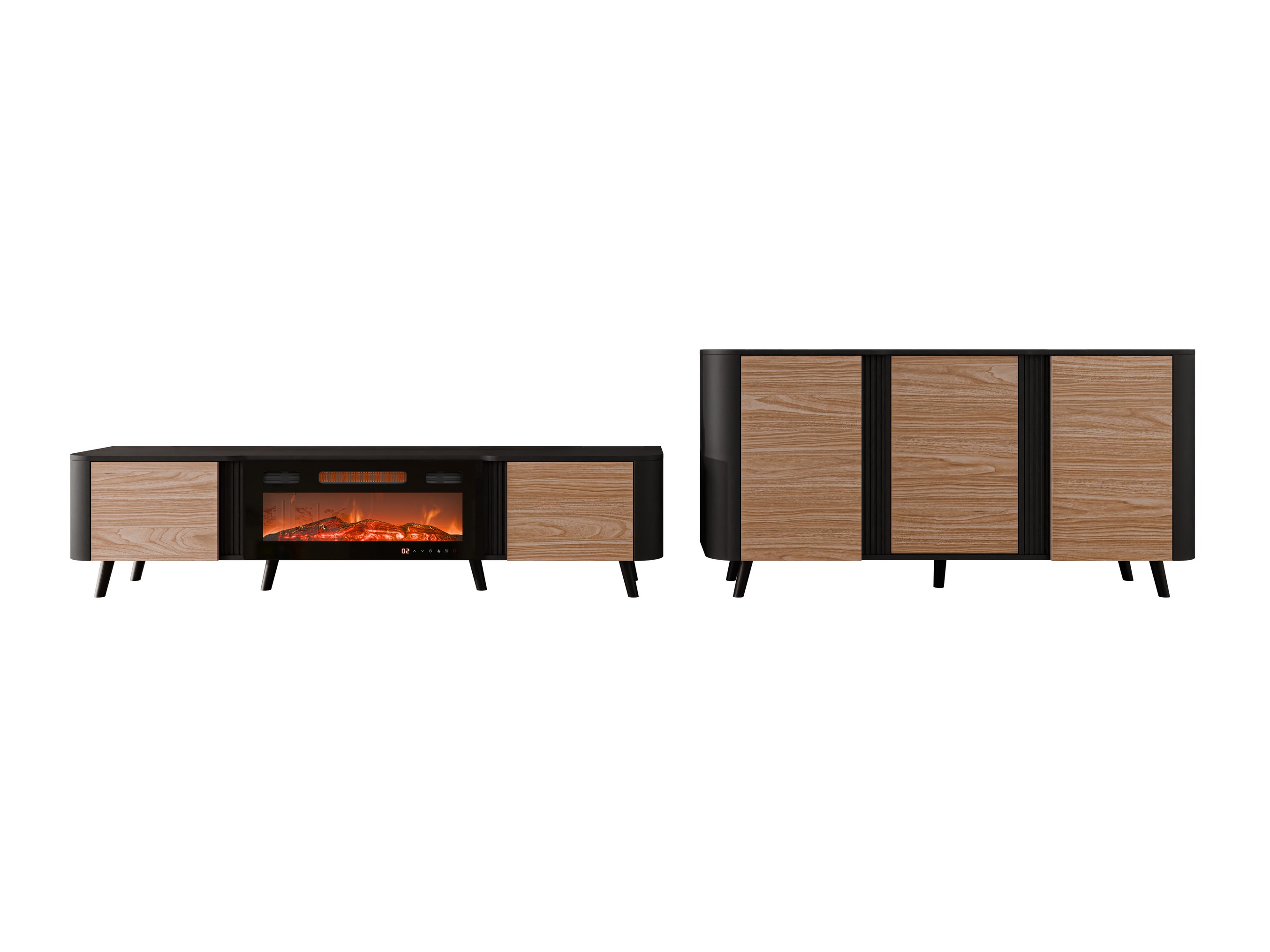 Stofusett Modus (Svartur + Valhneta)