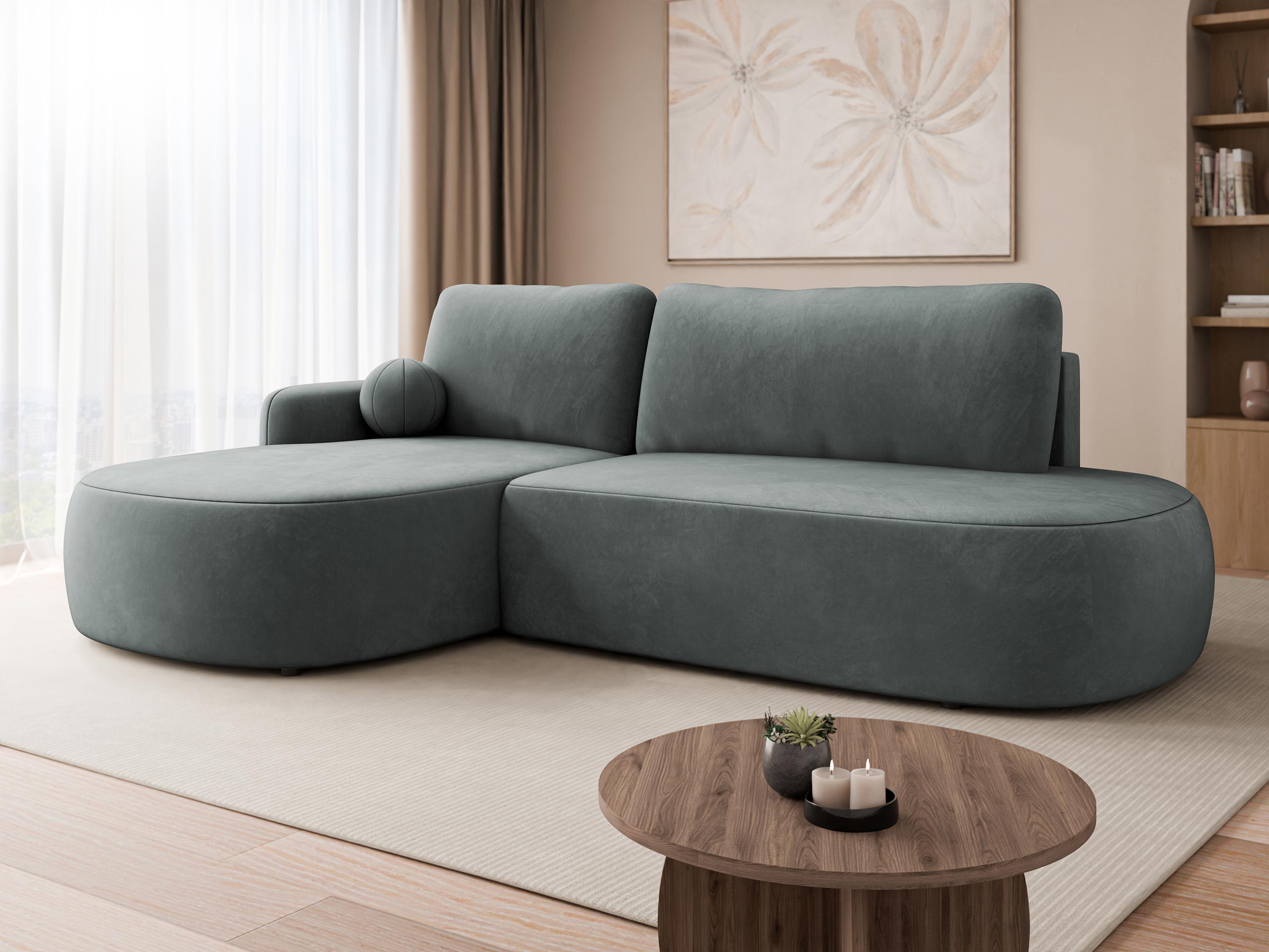 Horn­sófi Comfivo Popis I (Magic Velvet 2217)