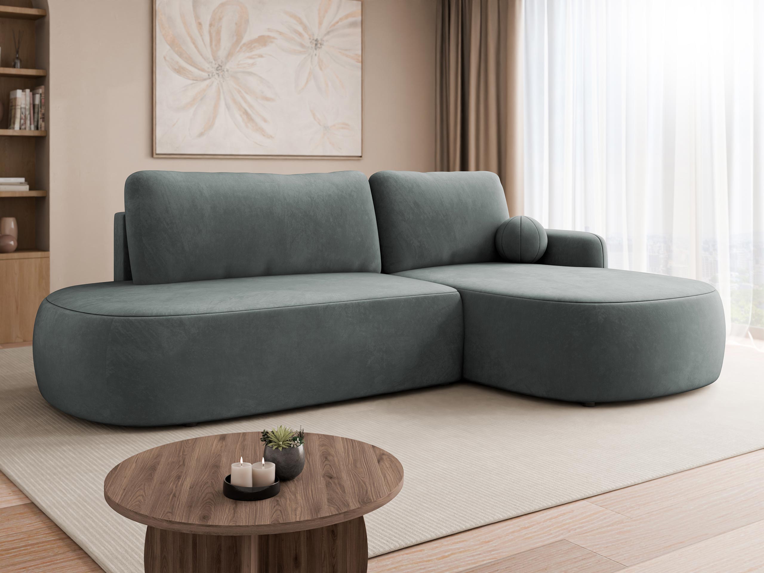 Horn­sófi Comfivo Popis I (Magic Velvet 2217)
